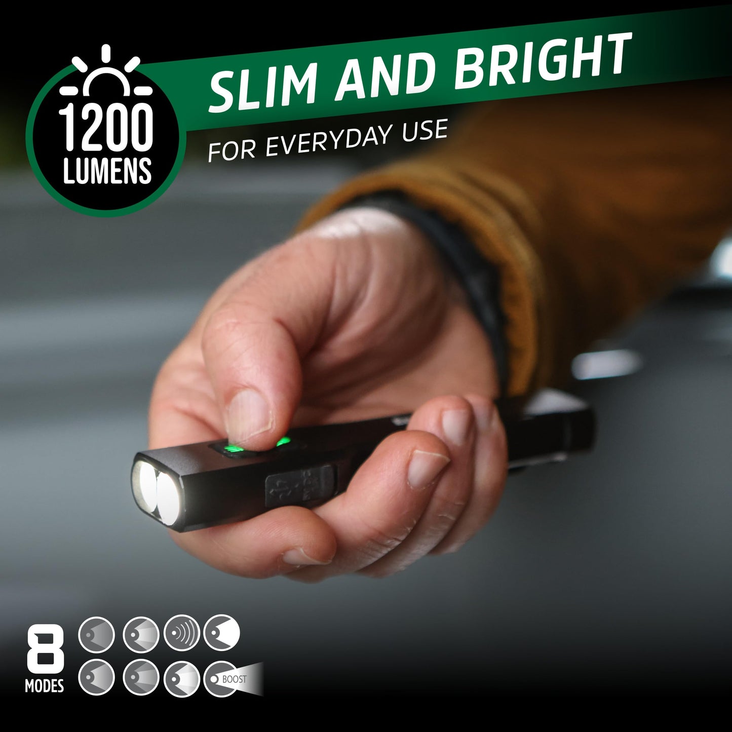 Energizer 1200 Lumens Tactical EDC Flashlight