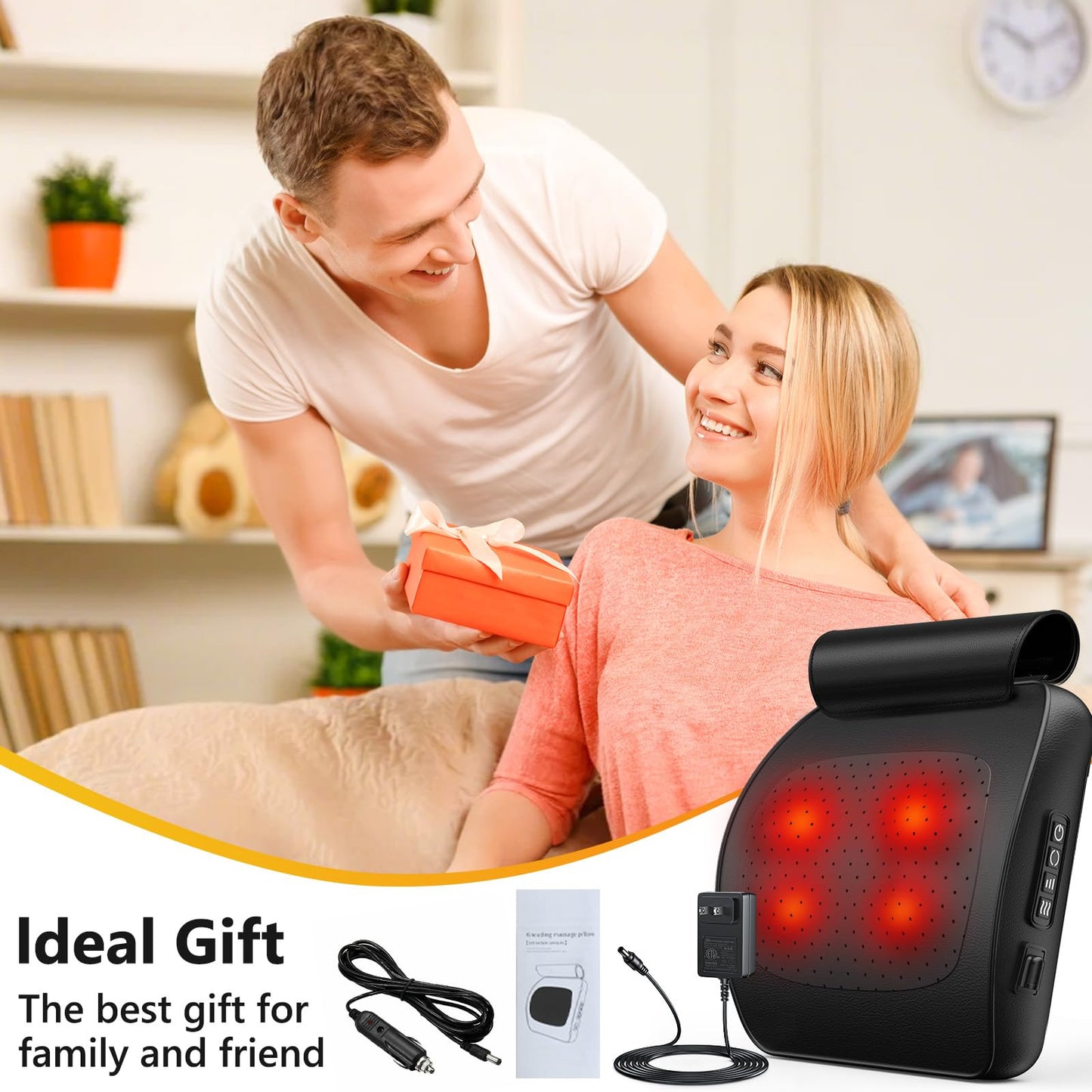 Shiatsu Back Massager with Heat by iKristin