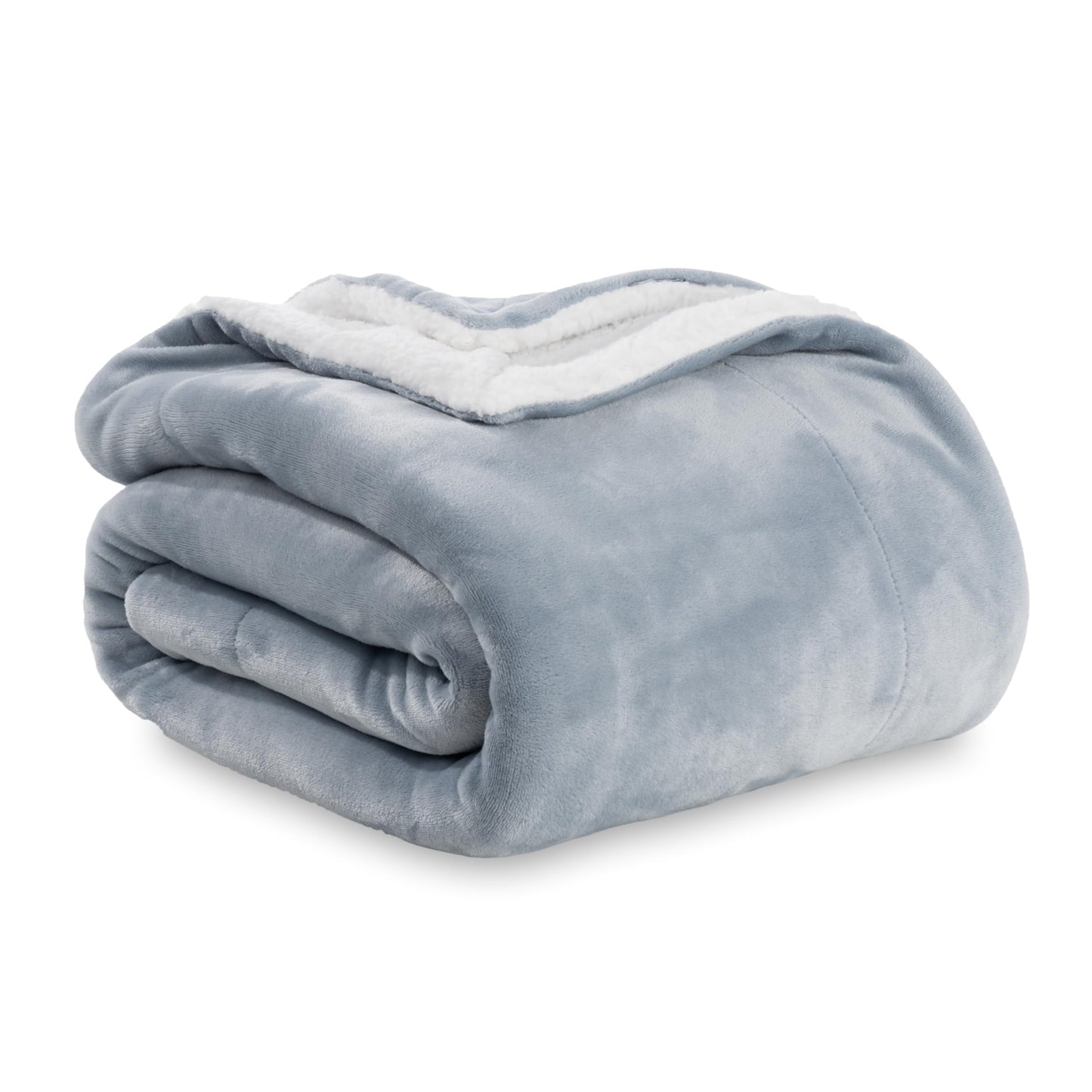 Berkshire Blanket Sherpa Reversible Throw Blanket