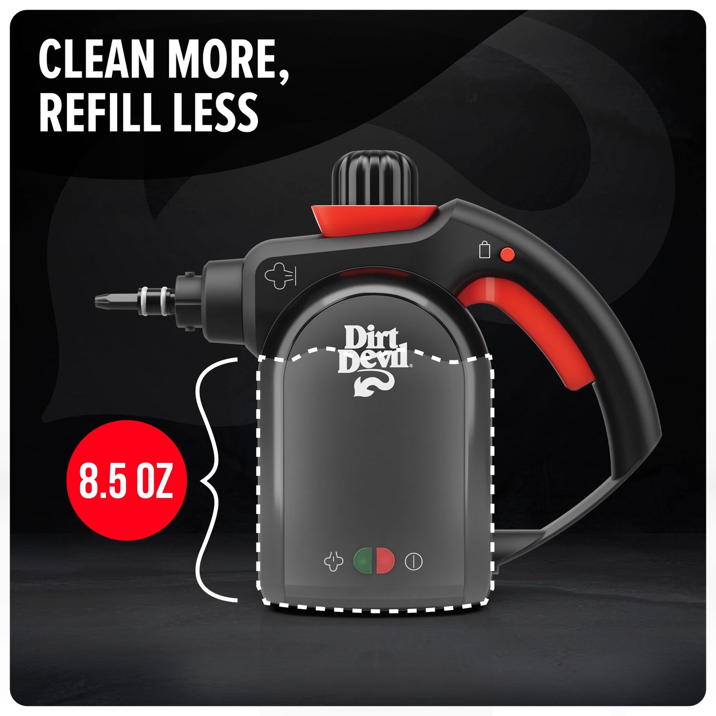Dirt Devil 7-in-1 Portable Handheld Steamer
