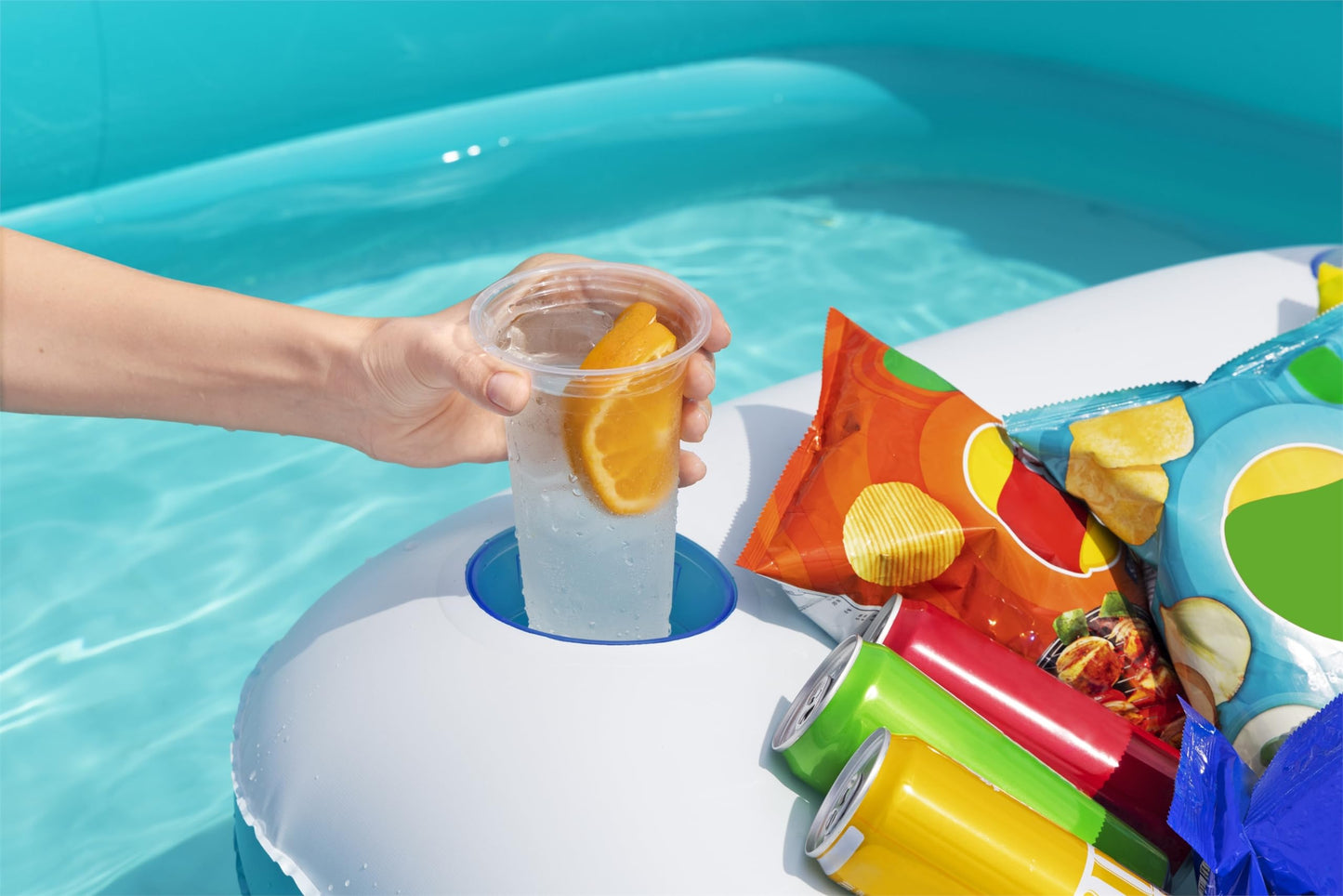 Bestway Inflatable Family Pool with Cup Holders