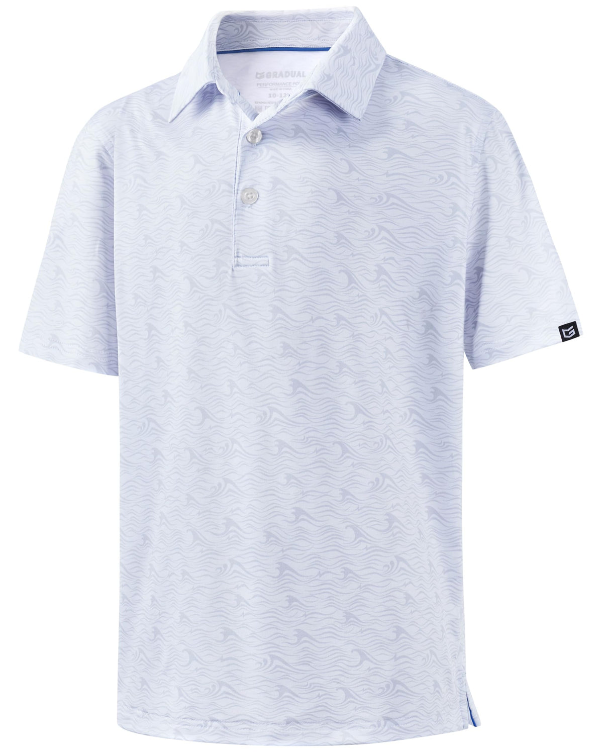 Boys Quick-Dry UPF Golf Polo Shirt