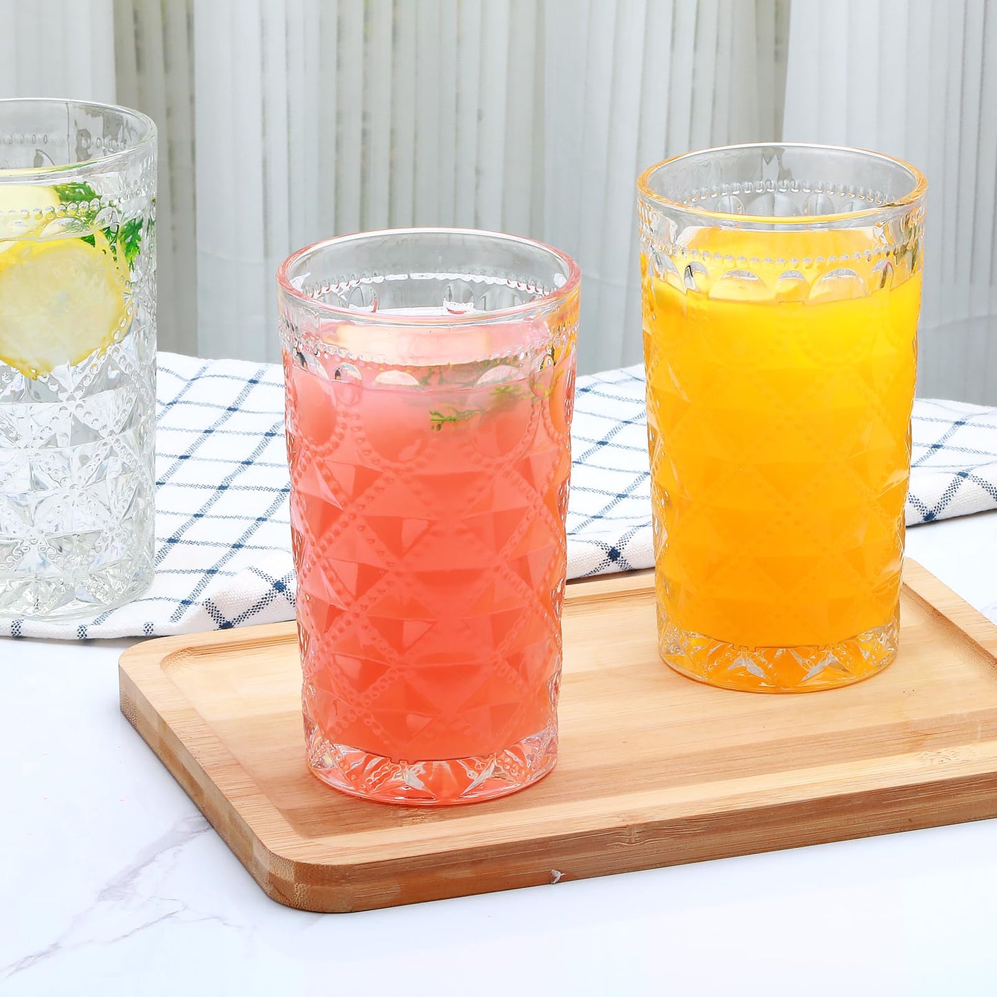 Highball Glass Set, 8 Pack for All Drinks