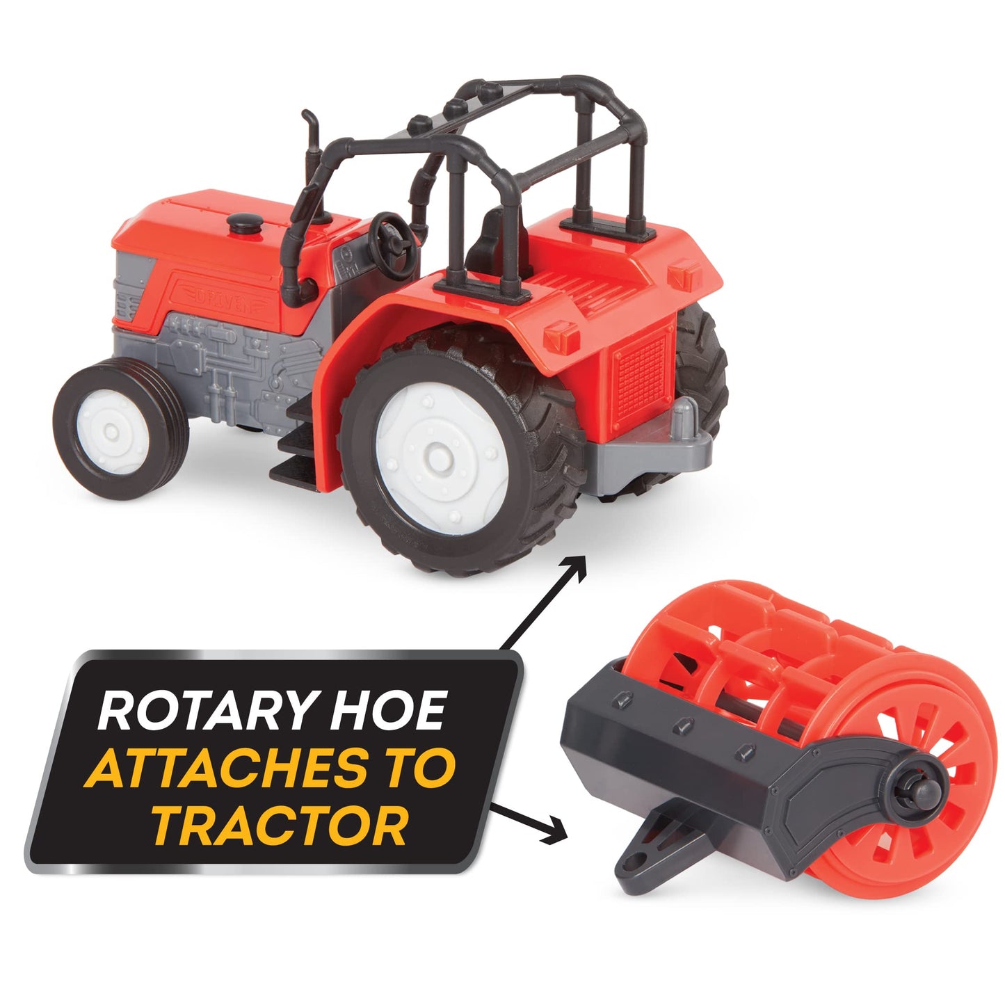 Driven Farm Tractor Toy with Interactive Features