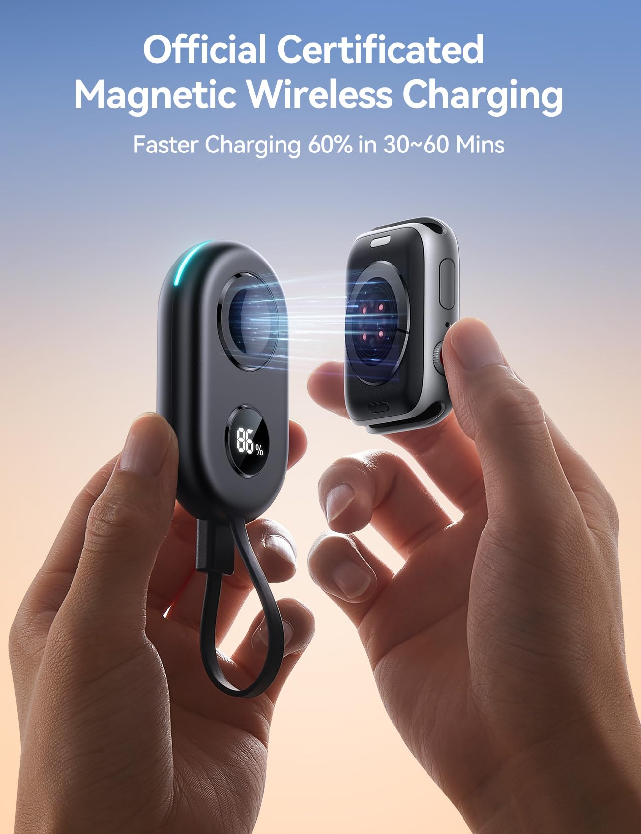 JOYROOM Portable Charger for Apple Watch 2500mAh