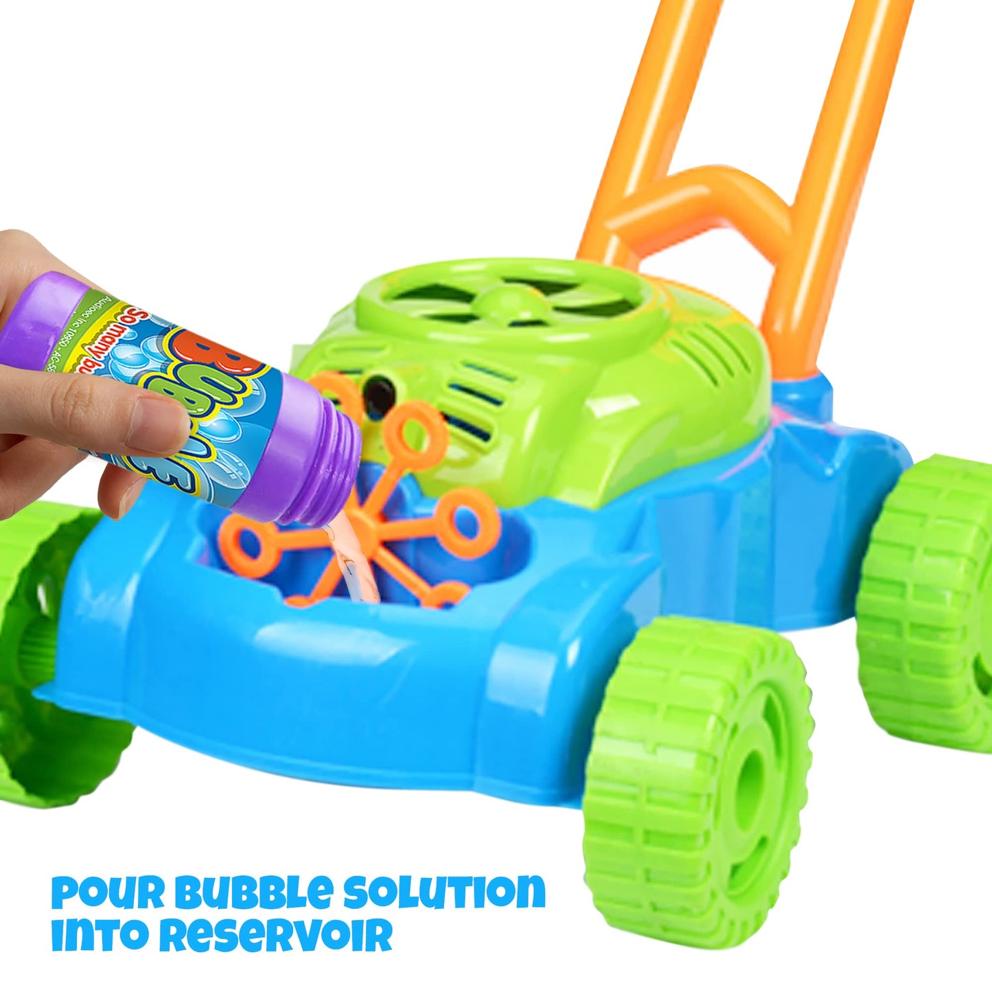 Bubble Lawn Mower Toy for Toddlers by ArtCreativity