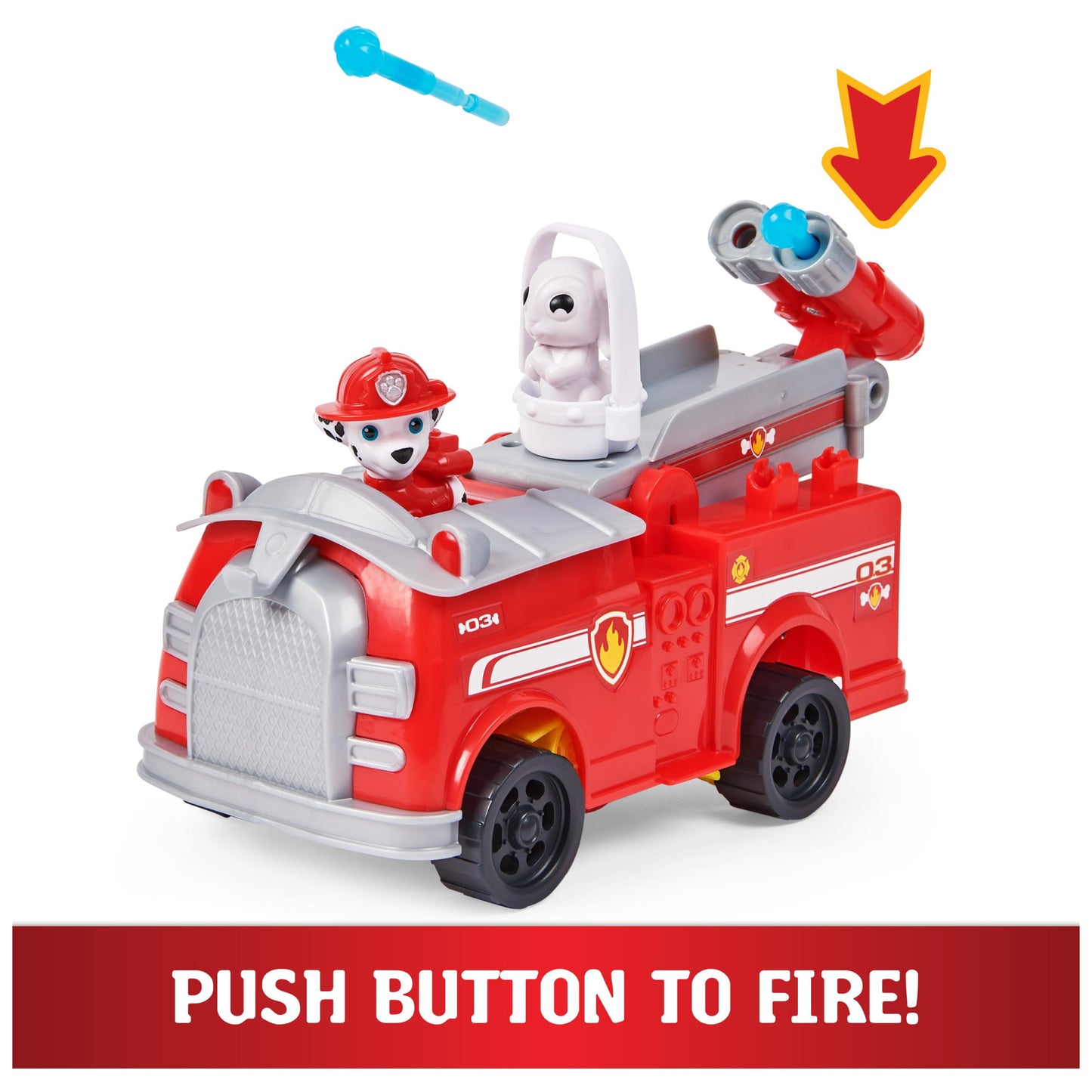 Paw Patrol Marshall Transforming Toy Car with Figures