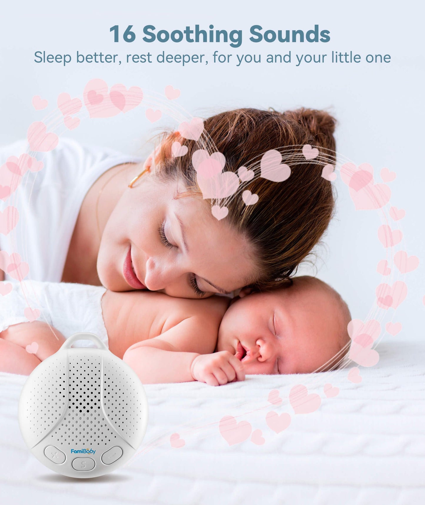 FamiBaby Portable White Noise Machine for Sleep