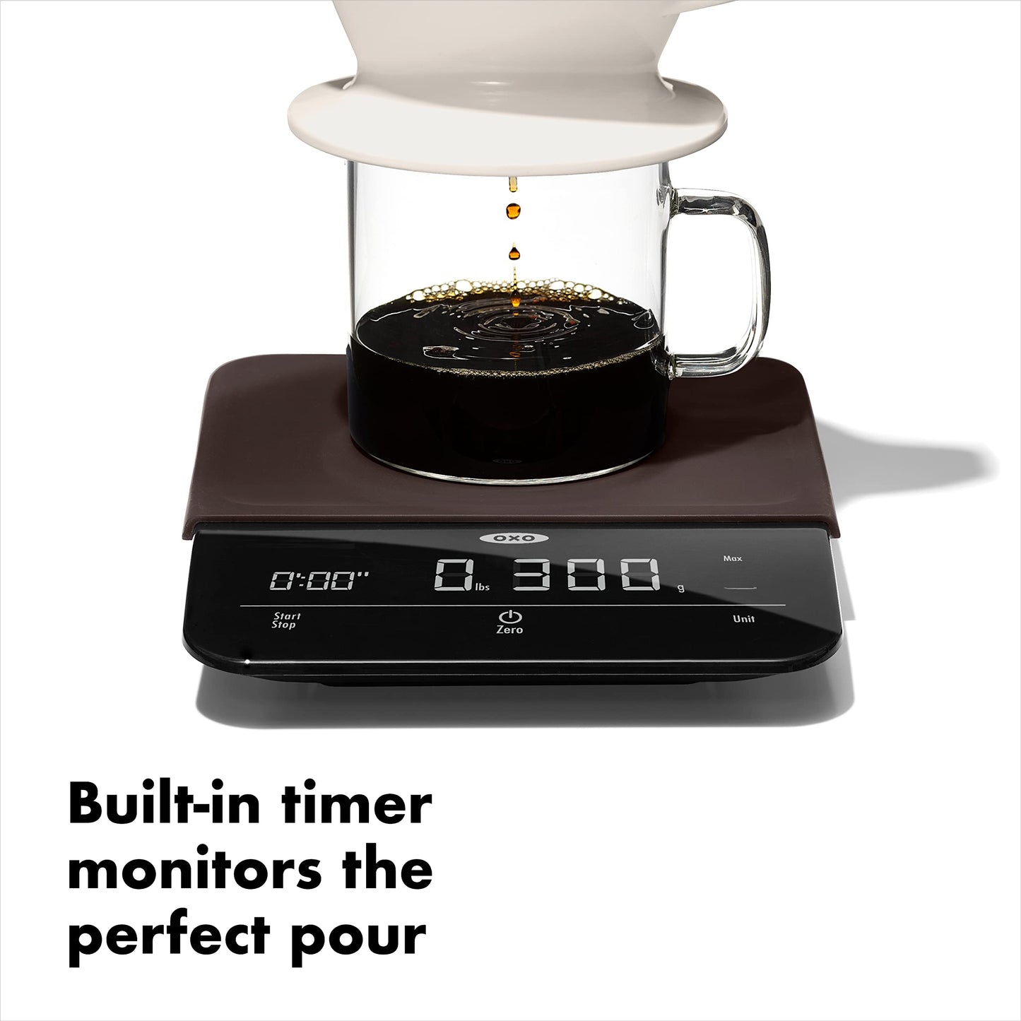 6 Lb OXO Precision Coffee Scale with Timer