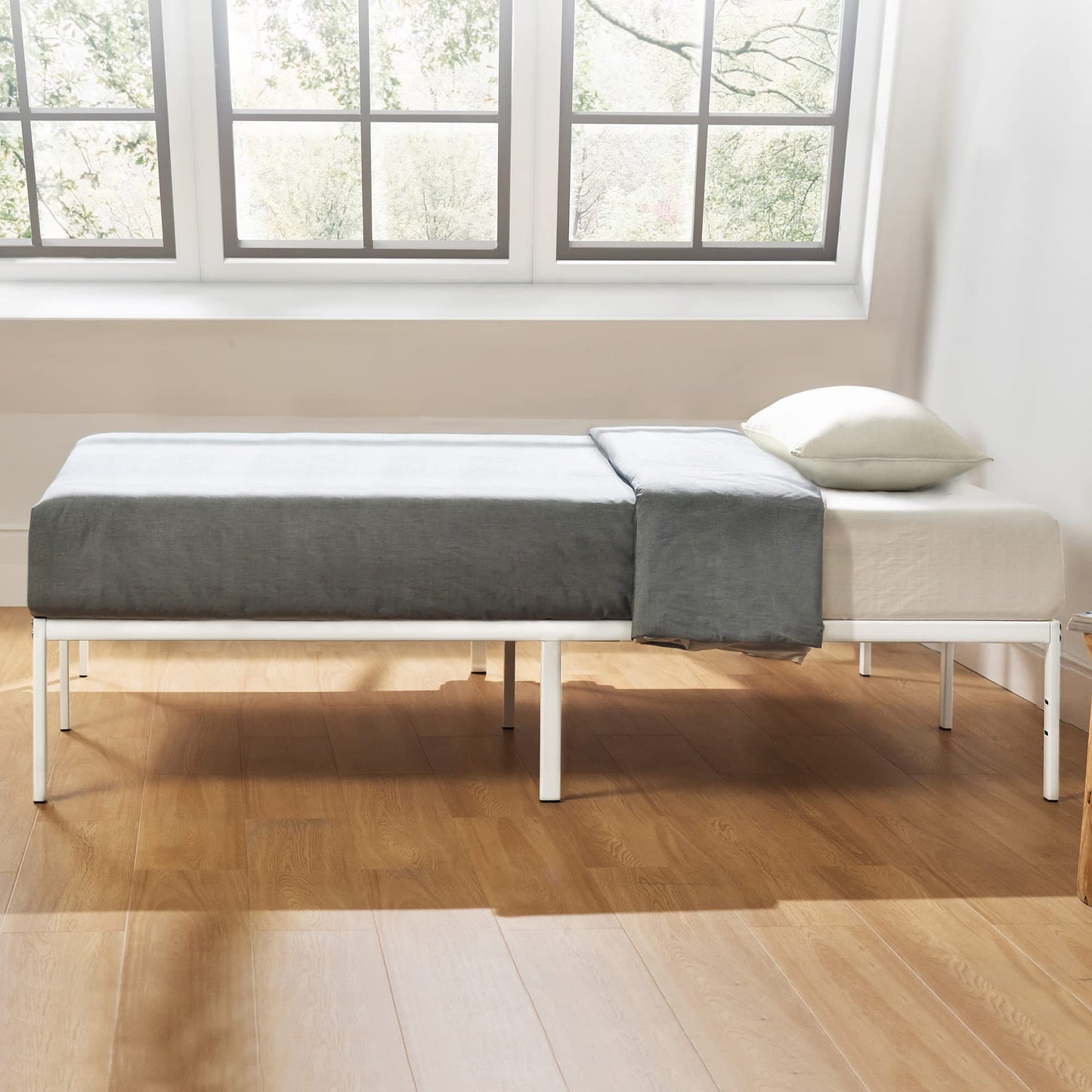 Queen Metal Platform Bed Frame by Best Price Mattress