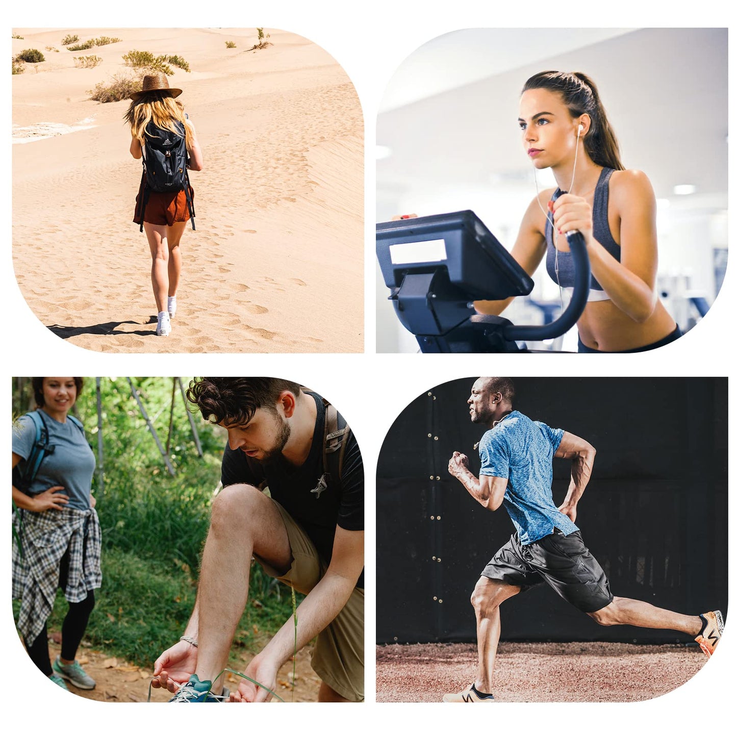 8 Pairs Compression Socks for Men & Women