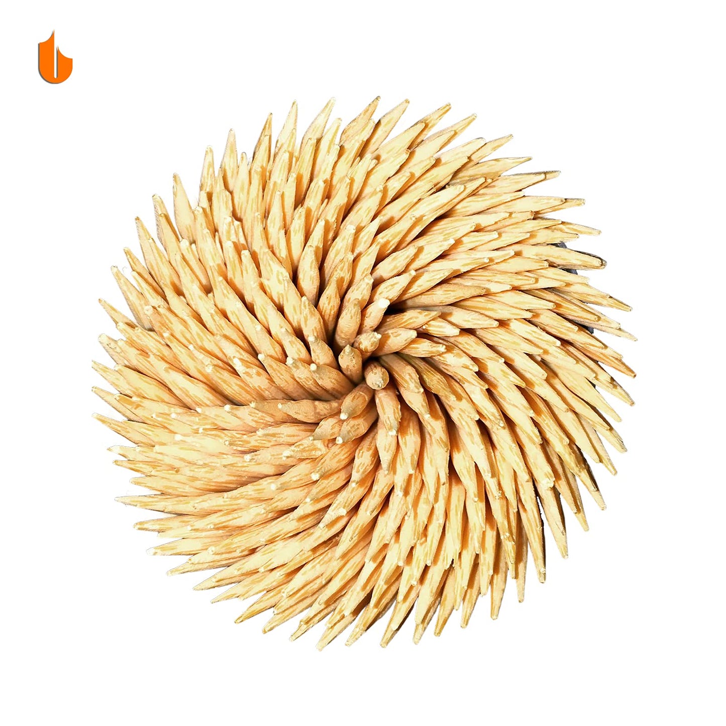 Sturdy Toothpick Holder with 1600 Natural Picks