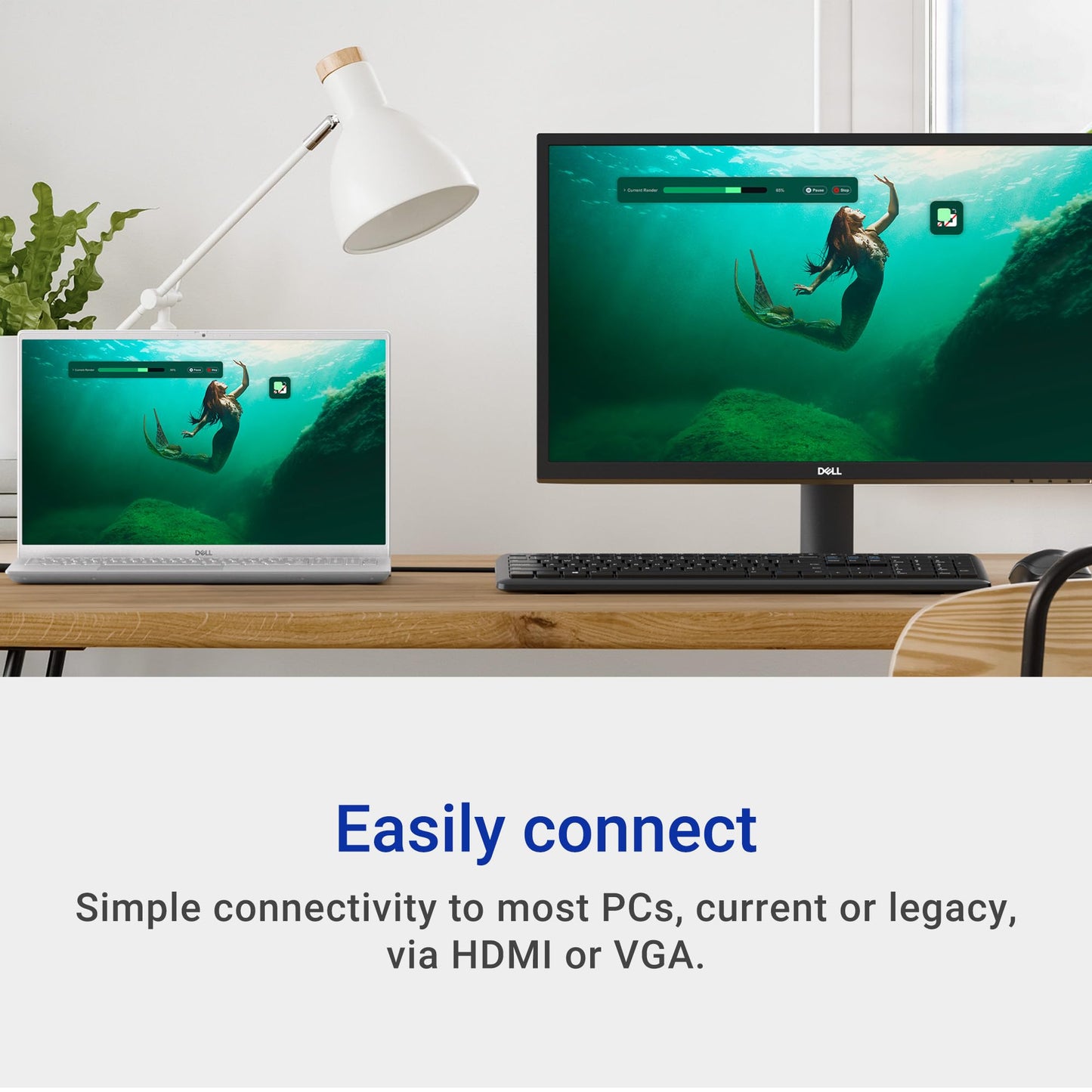 Dell 24" Full HD Monitor with Eye Comfort
