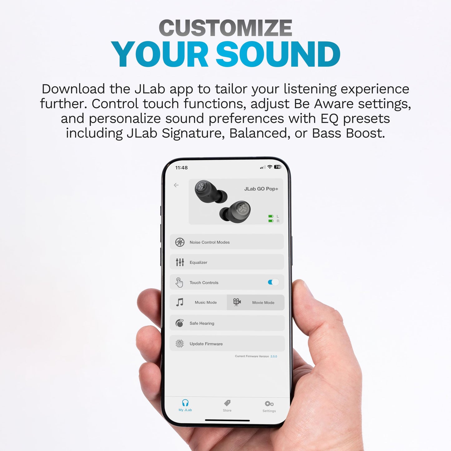 JLab Go Air Pop True Wireless Earbuds
