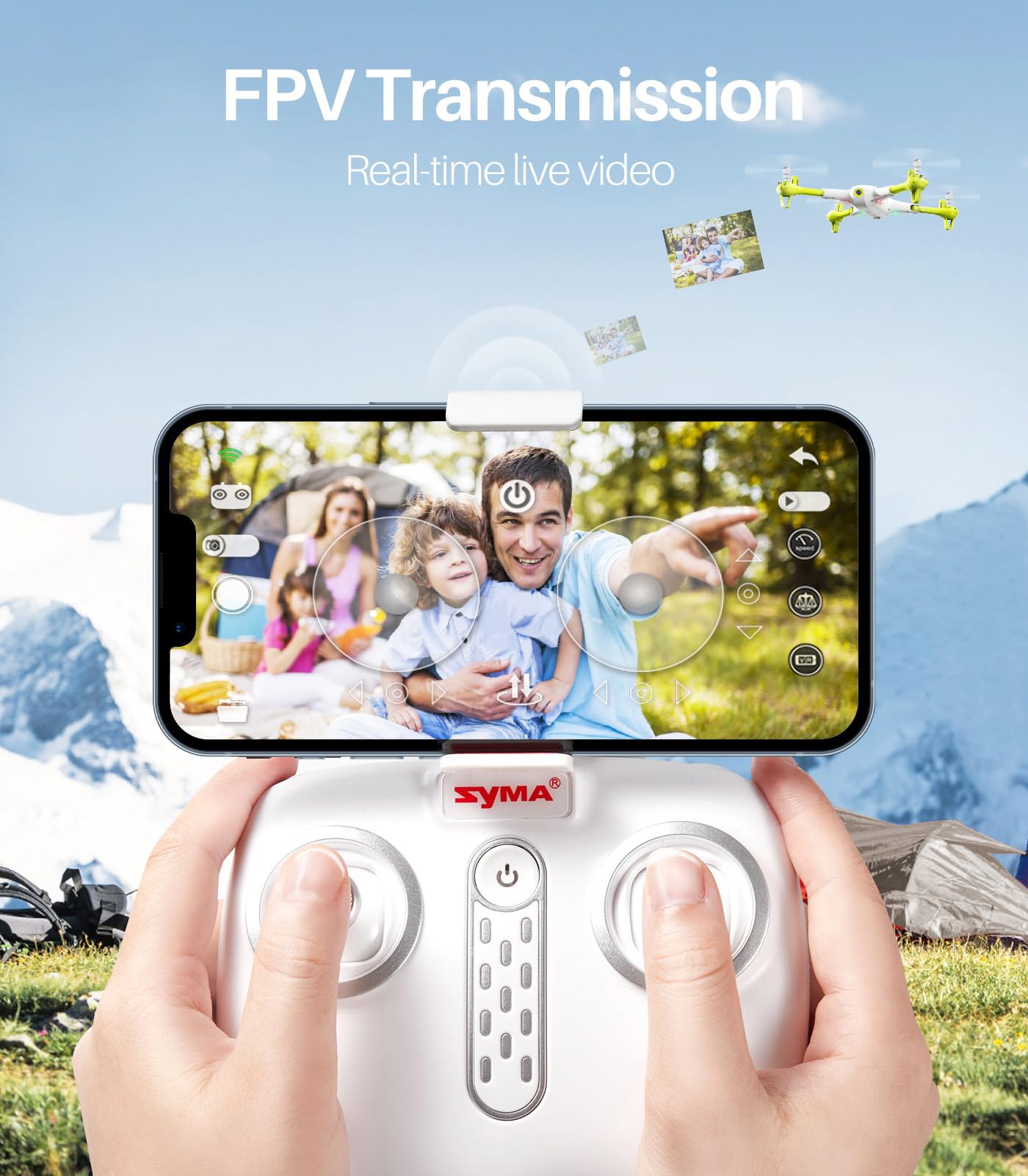 SYMA X600W Drone with 1080P HD Camera