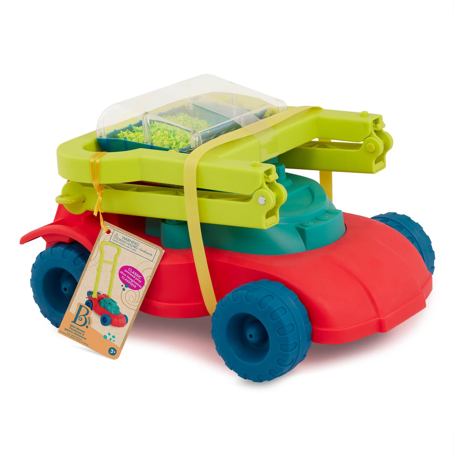 Toy Lawn Mower Push Toy by B. toys