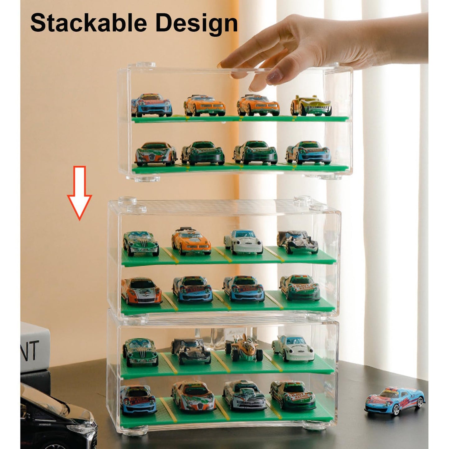 Hot Wheels 1/64 Scale Car Storage Case
