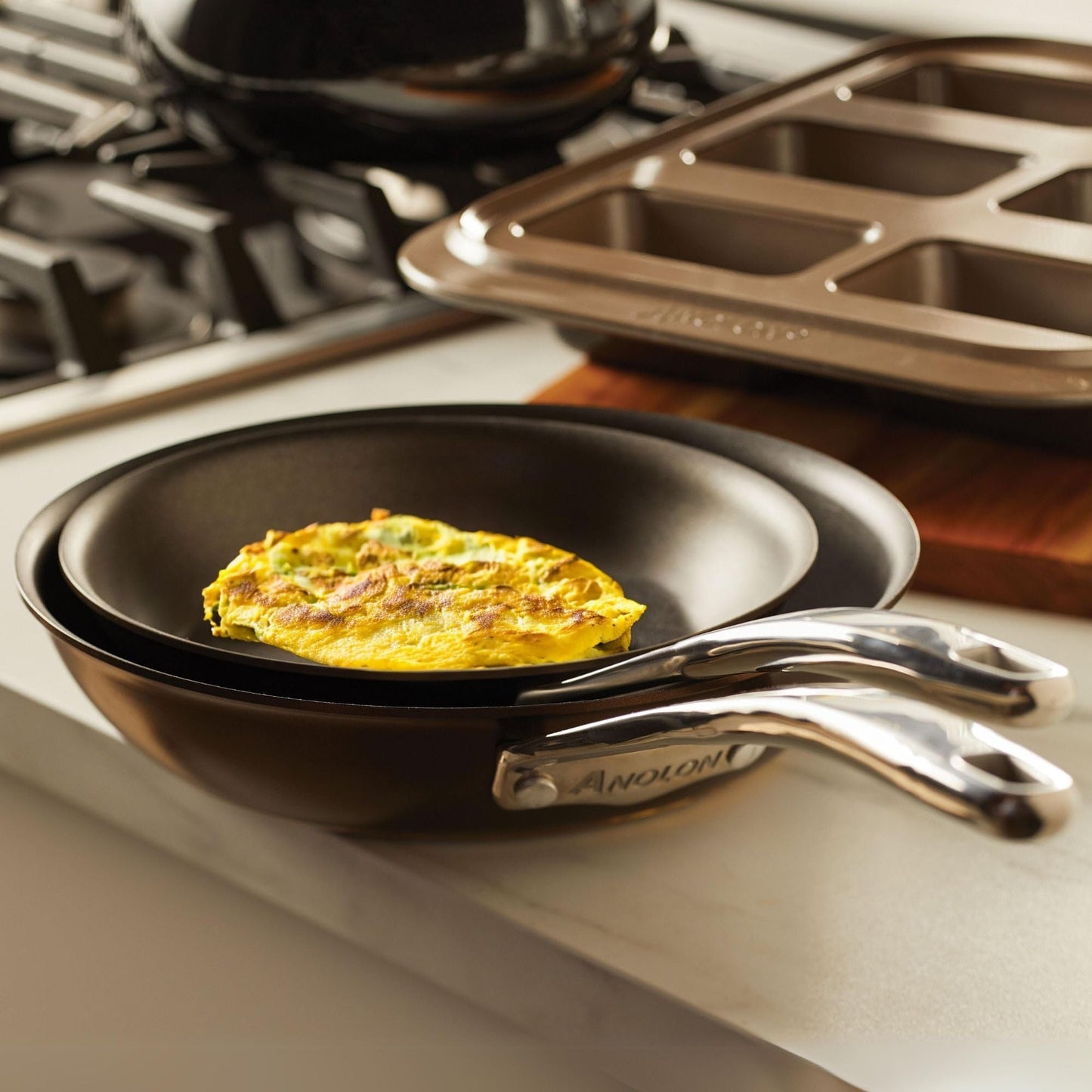 Anolon Nonstick Frying Pan Set - 8.5 & 10 Inch