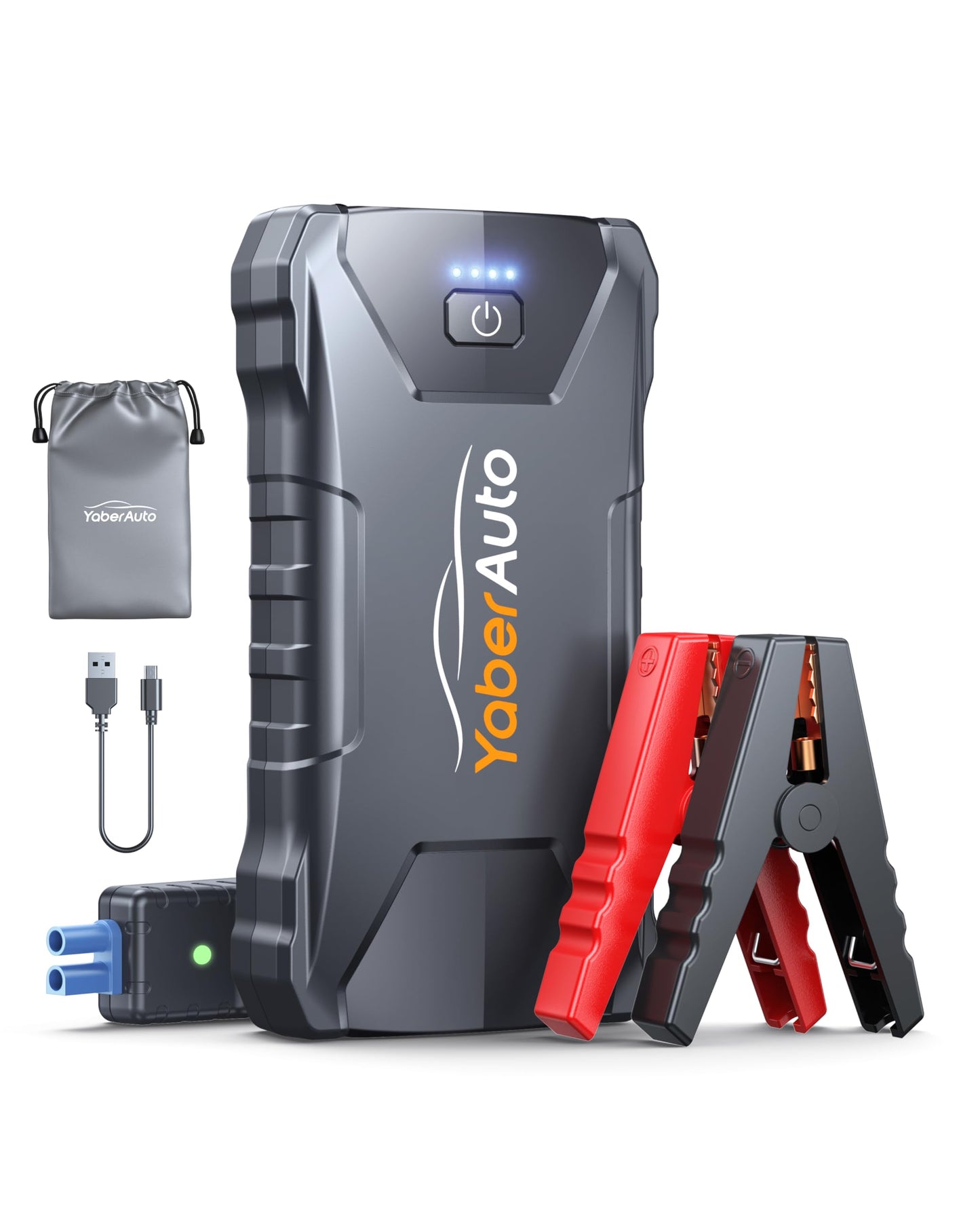 YaberAuto 3000A Portable Car Jump Starter Pack
