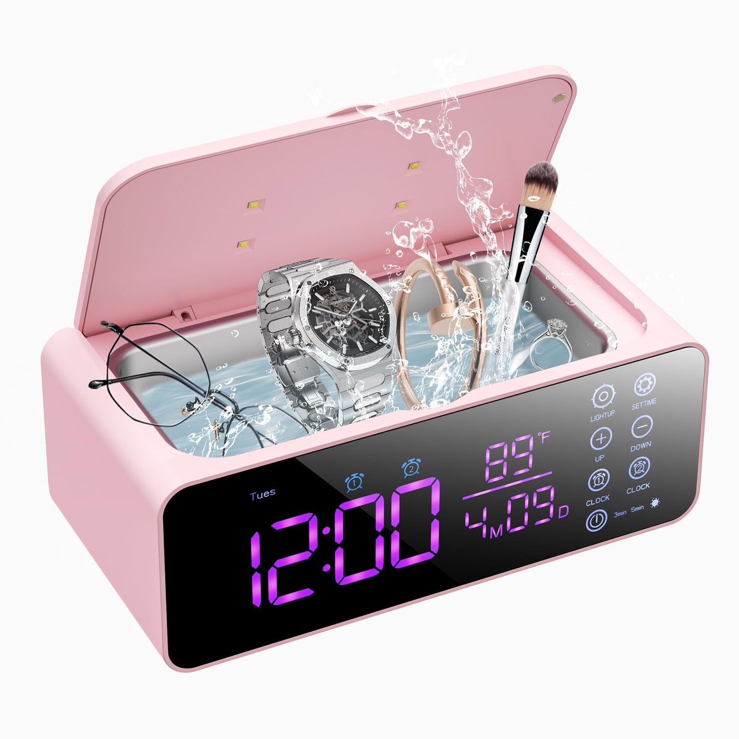 Jewelry Cleaner Machine with LED Display and Tank