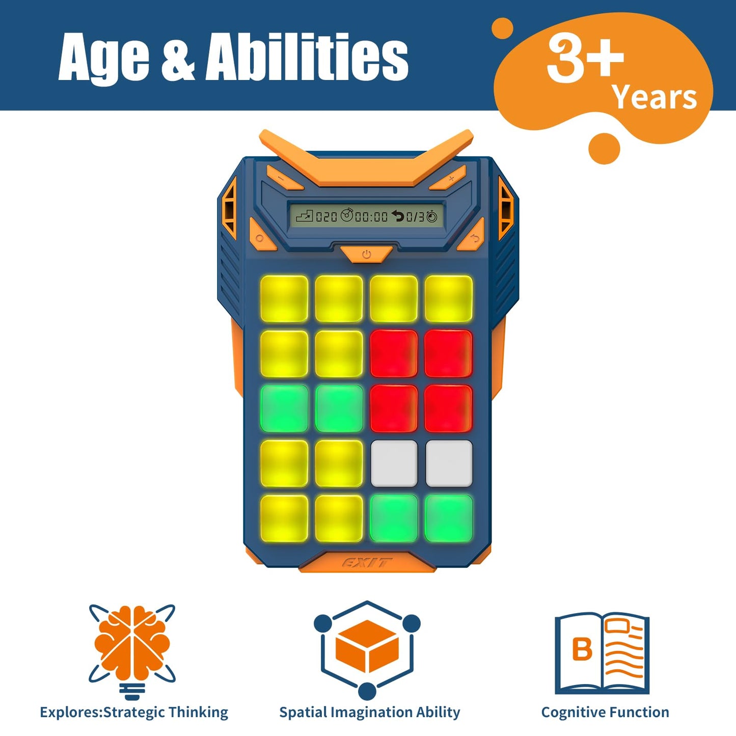 500 Slide Puzzle Brain Teaser Game for All Ages