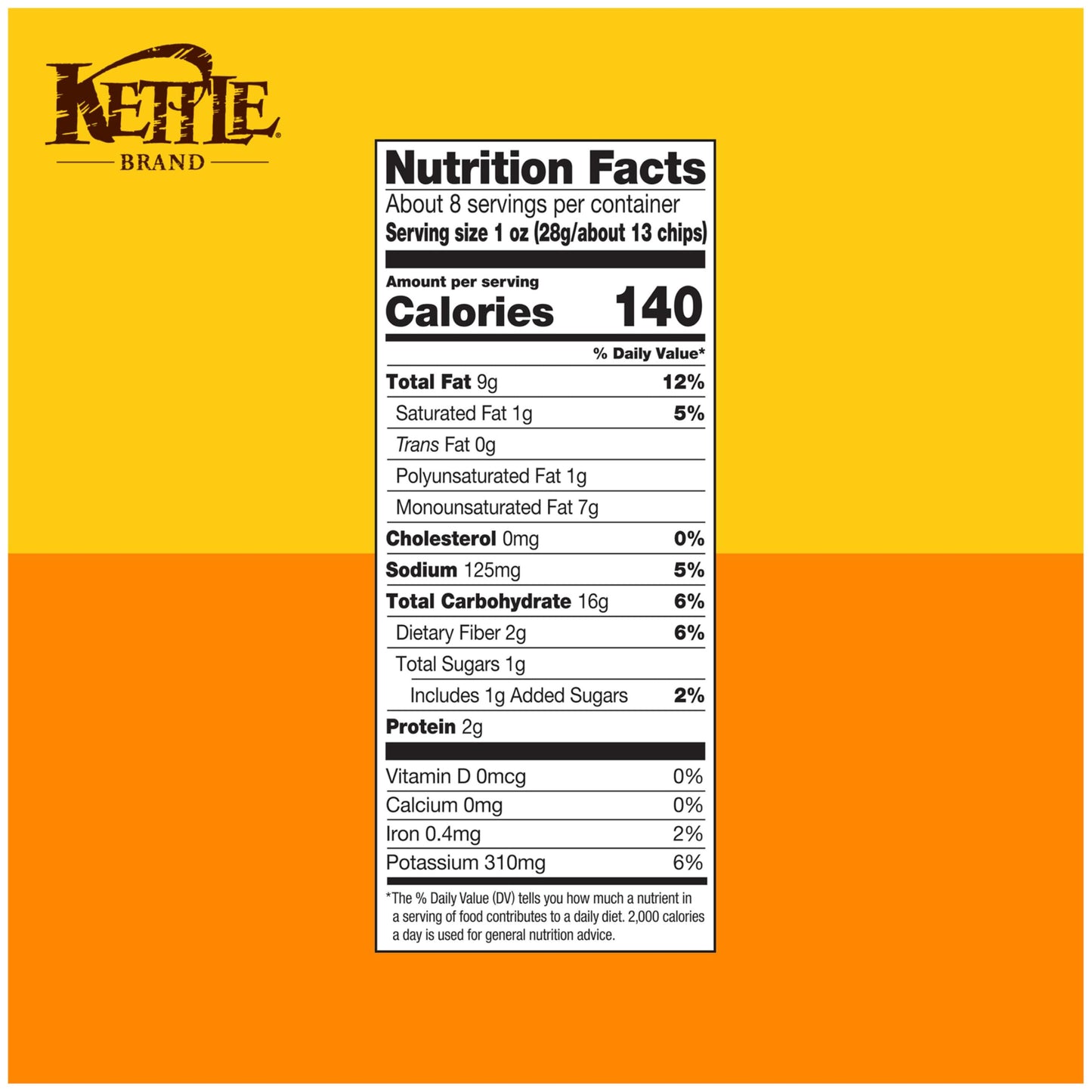 Honey Dijon Kettle Brand Potato Chips 7.5 Oz