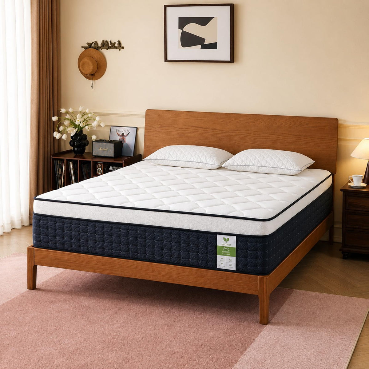 14-Inch Medium Firm Hybrid King Mattress in a Box