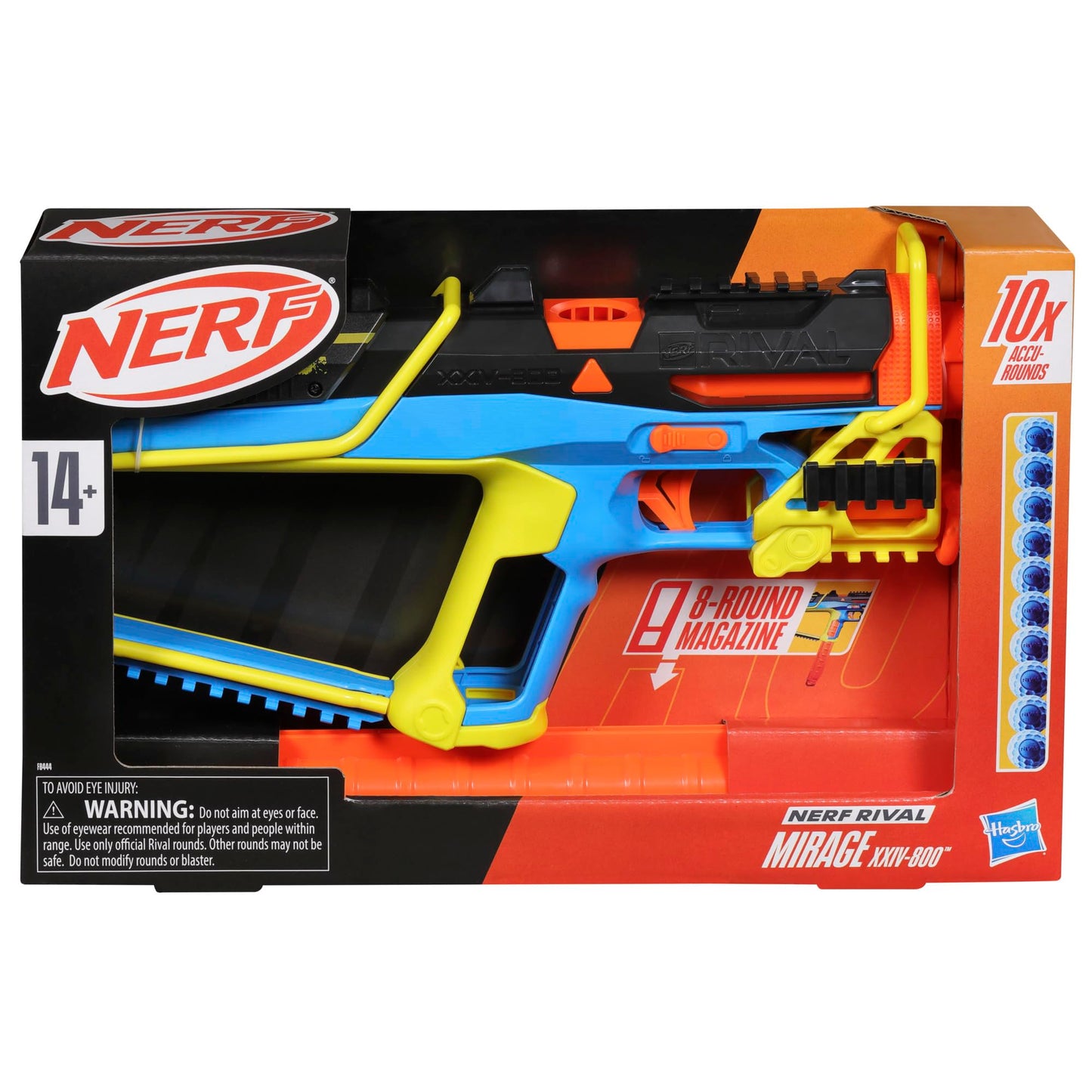 Nerf Rival Mirage XXIV-800 Blaster with Accu-Rounds