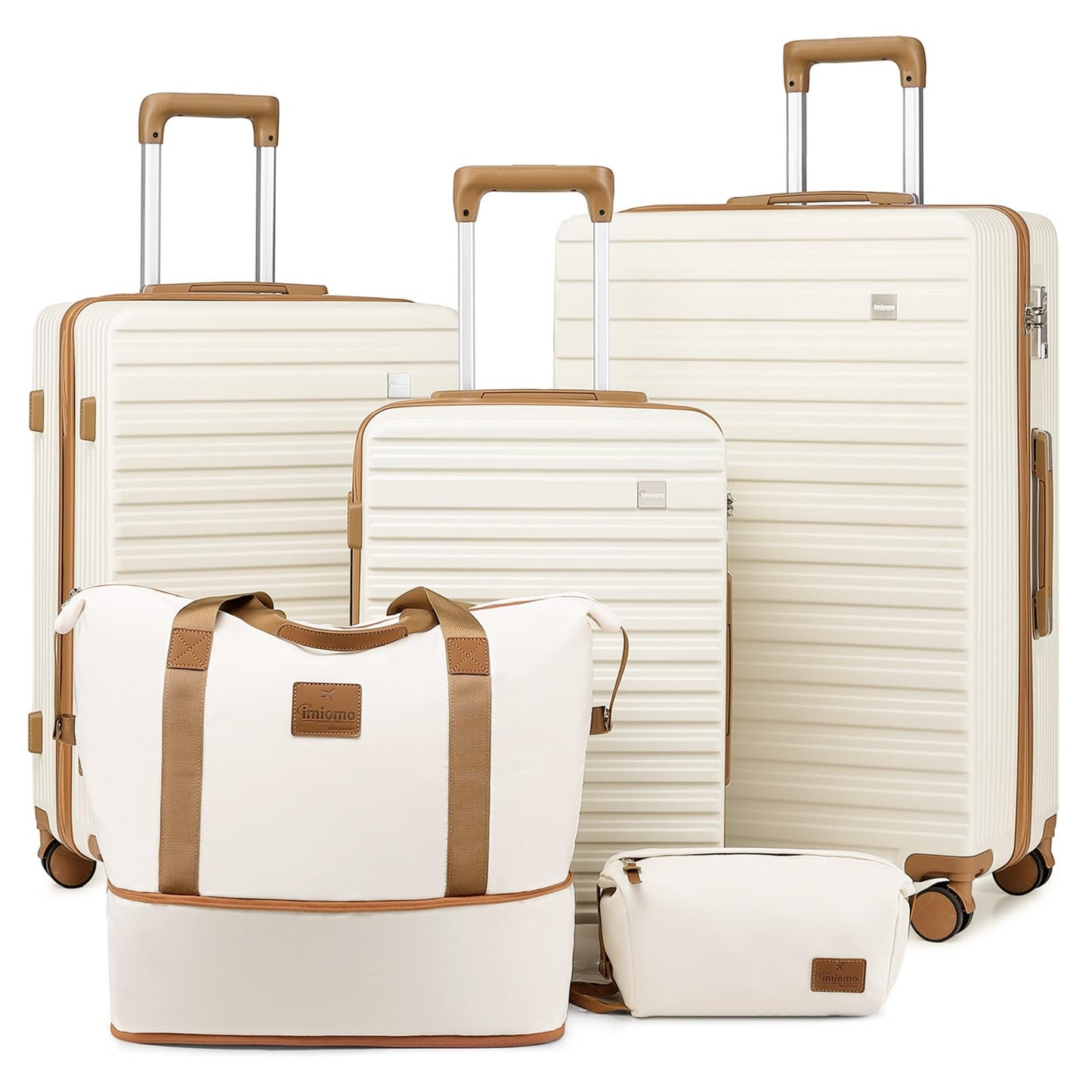 imiono Luxury Hardside Suitcase Set With Spinner Wheels