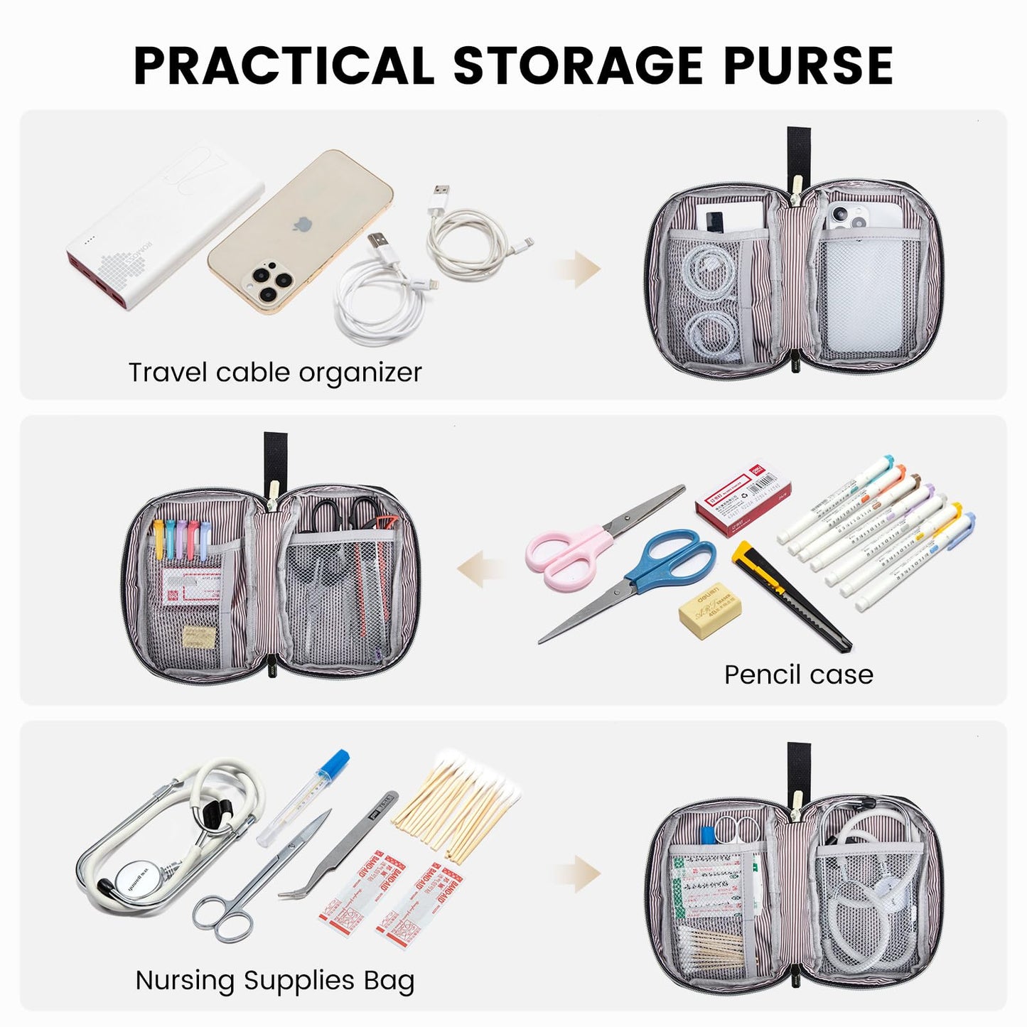 LOVEVOOK Waterproof Laptop Backpack Purse for Women