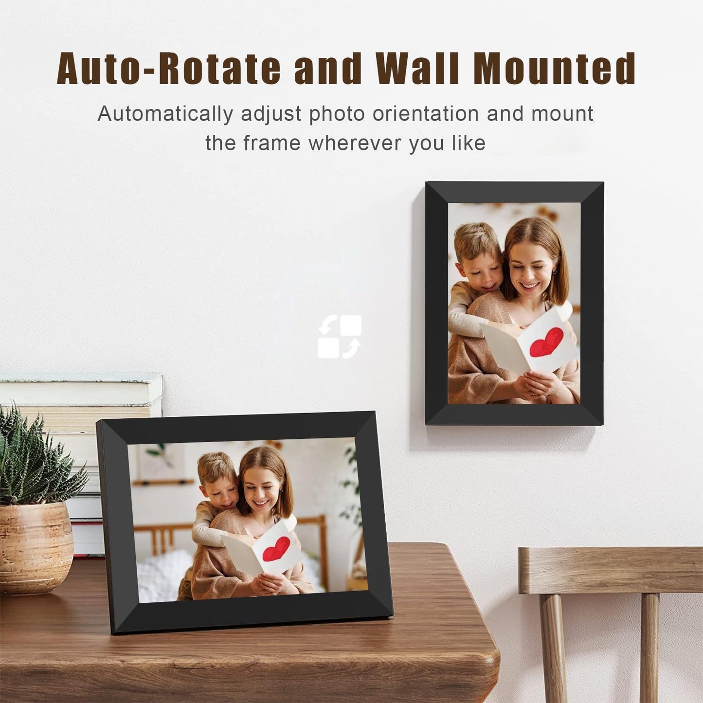 Mezed 10.1" Digital Photo Frame with Touch Screen