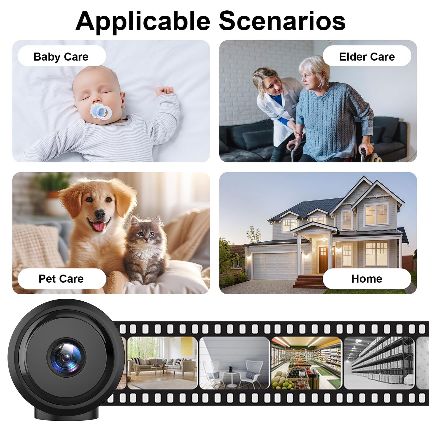4K WiFi Security Camera with Night Vision