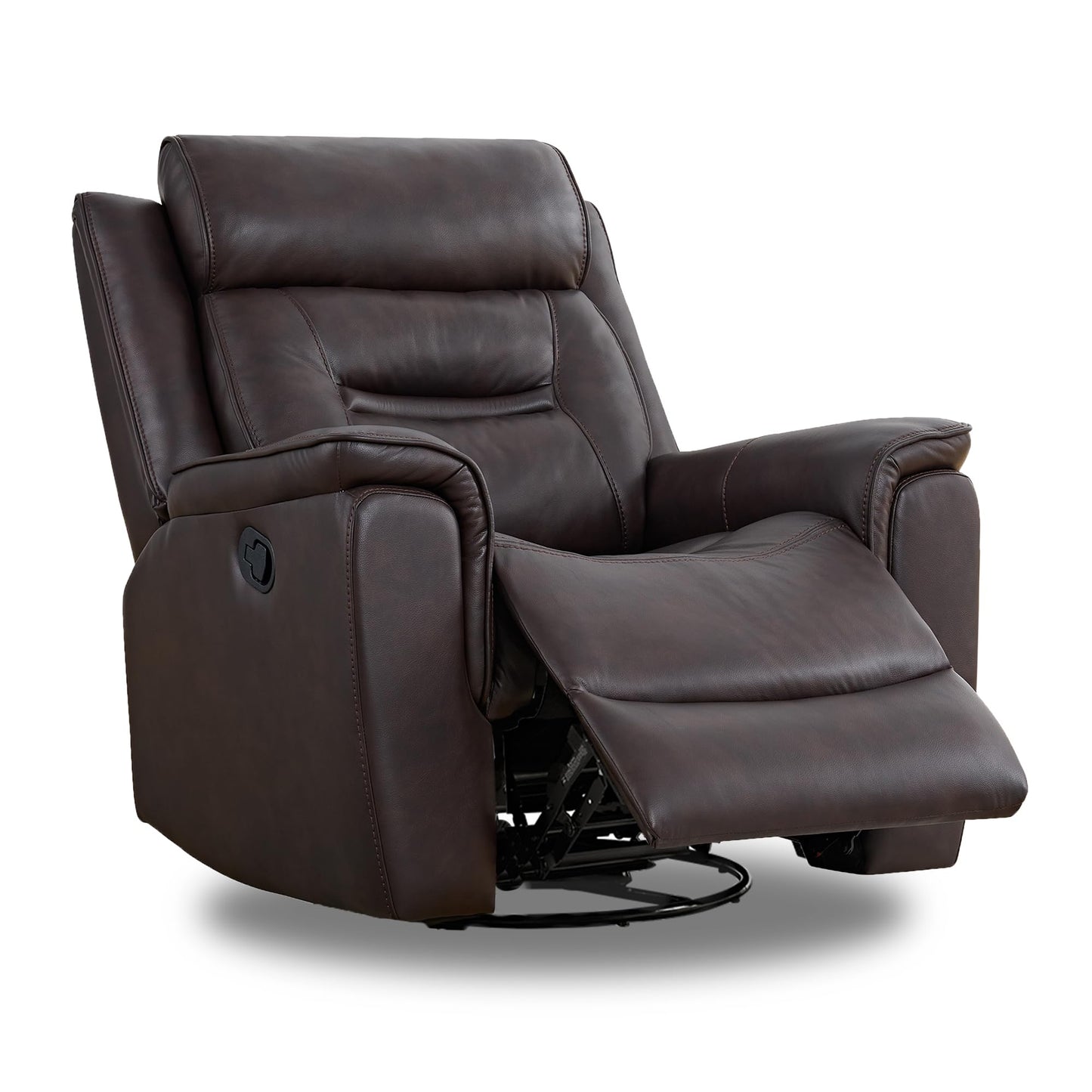 KISLOT Leather Recliner Rocker for Living Room