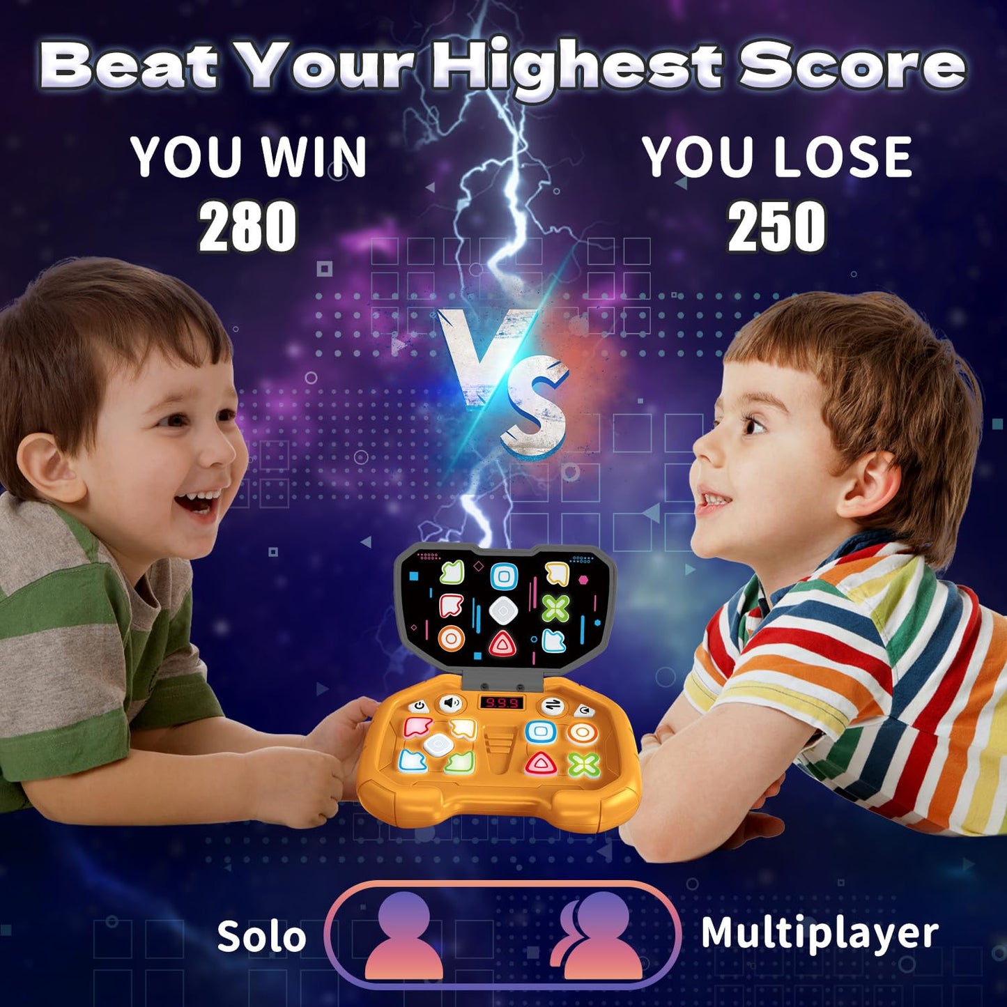 Intoypad Light Up Puzzle Game for Kids