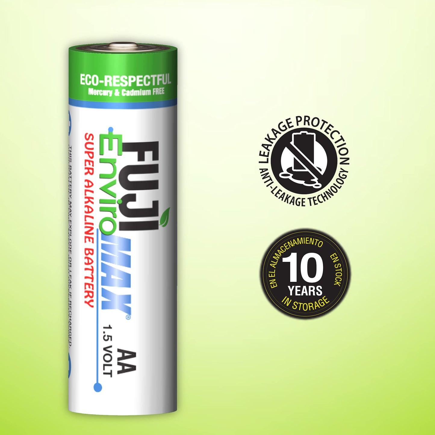 Fuji Enviromax AA Super Alkaline Batteries 48-Pack
