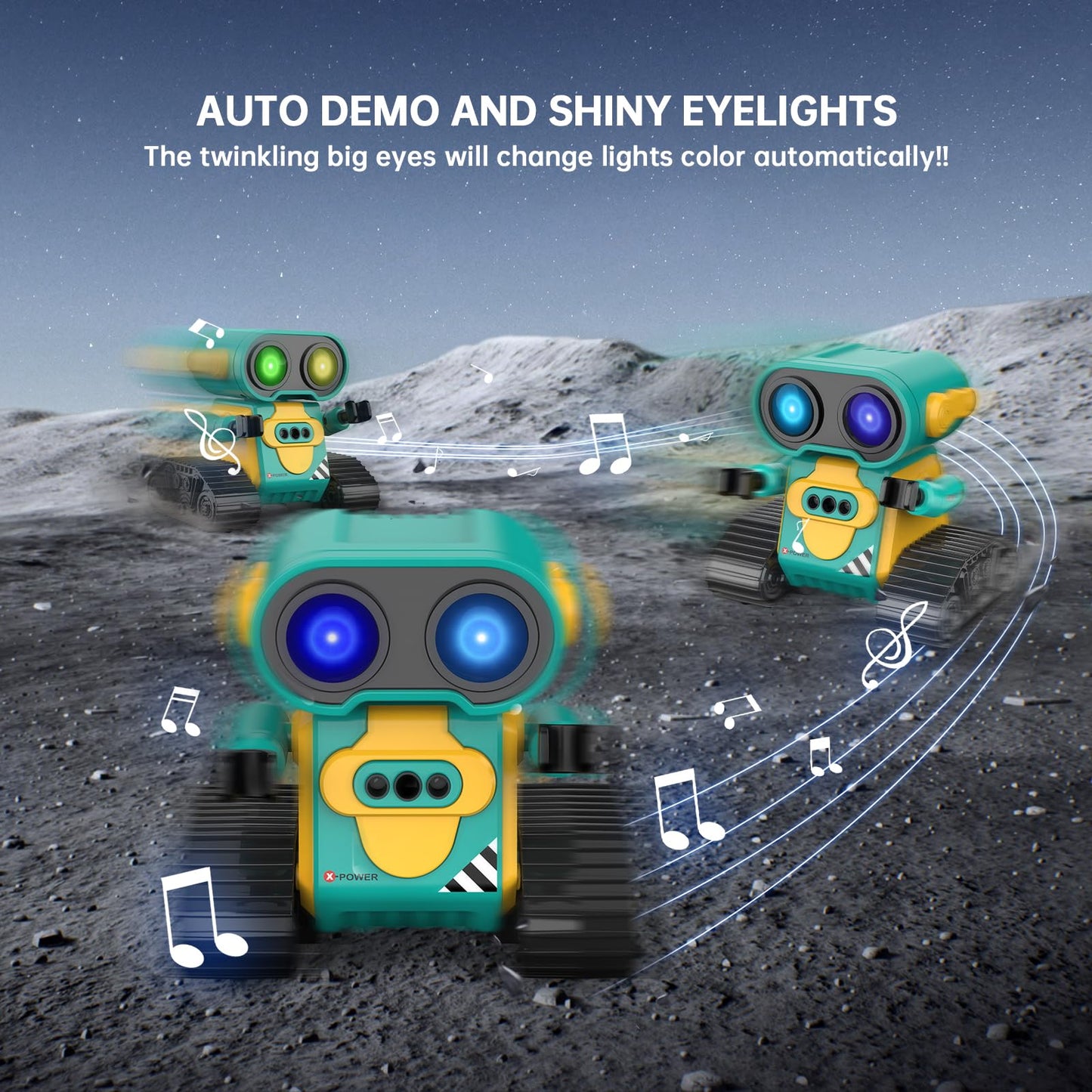 Remote Control Robot with Dance & Music