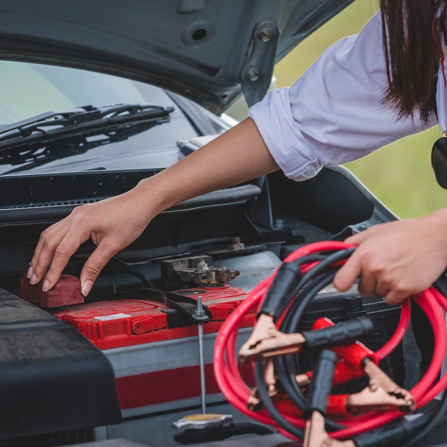 30-Piece Roadside Emergency Car Kit Essentials