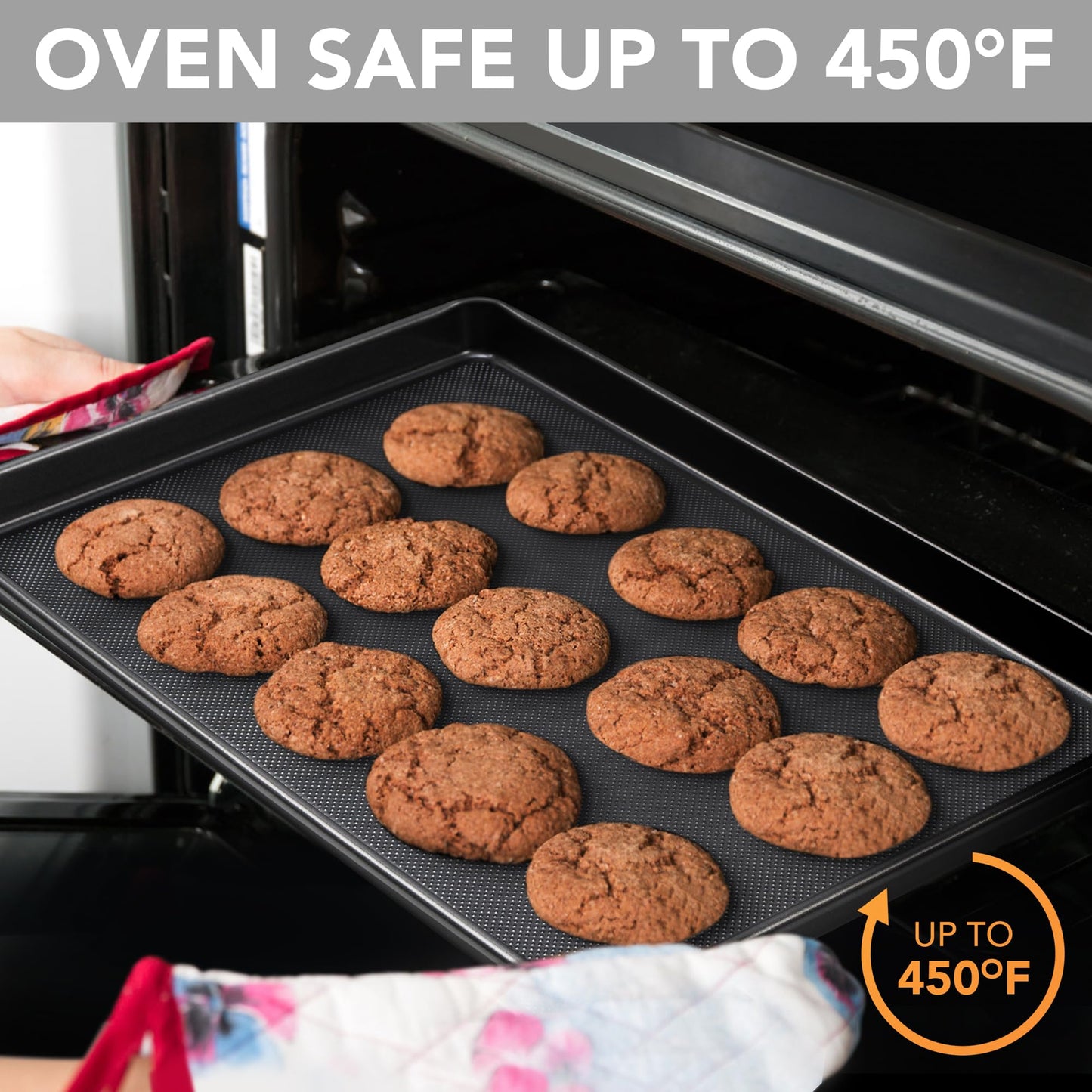 3-Piece Nonstick Baking Sheet Pan Set