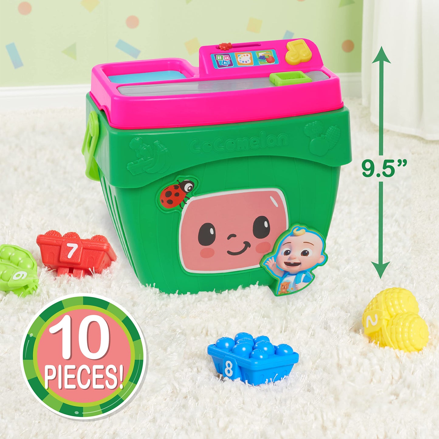 CoComelon Veggie Fun Learning Basket for Kids