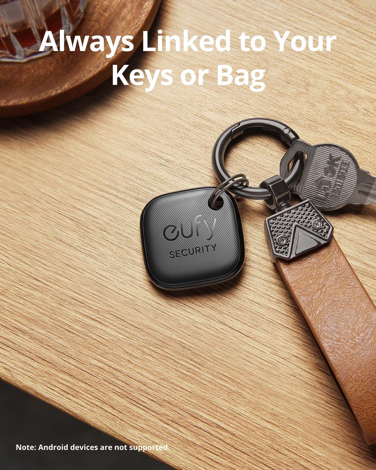4-Pack eufy Security Bluetooth Trackers for Keys