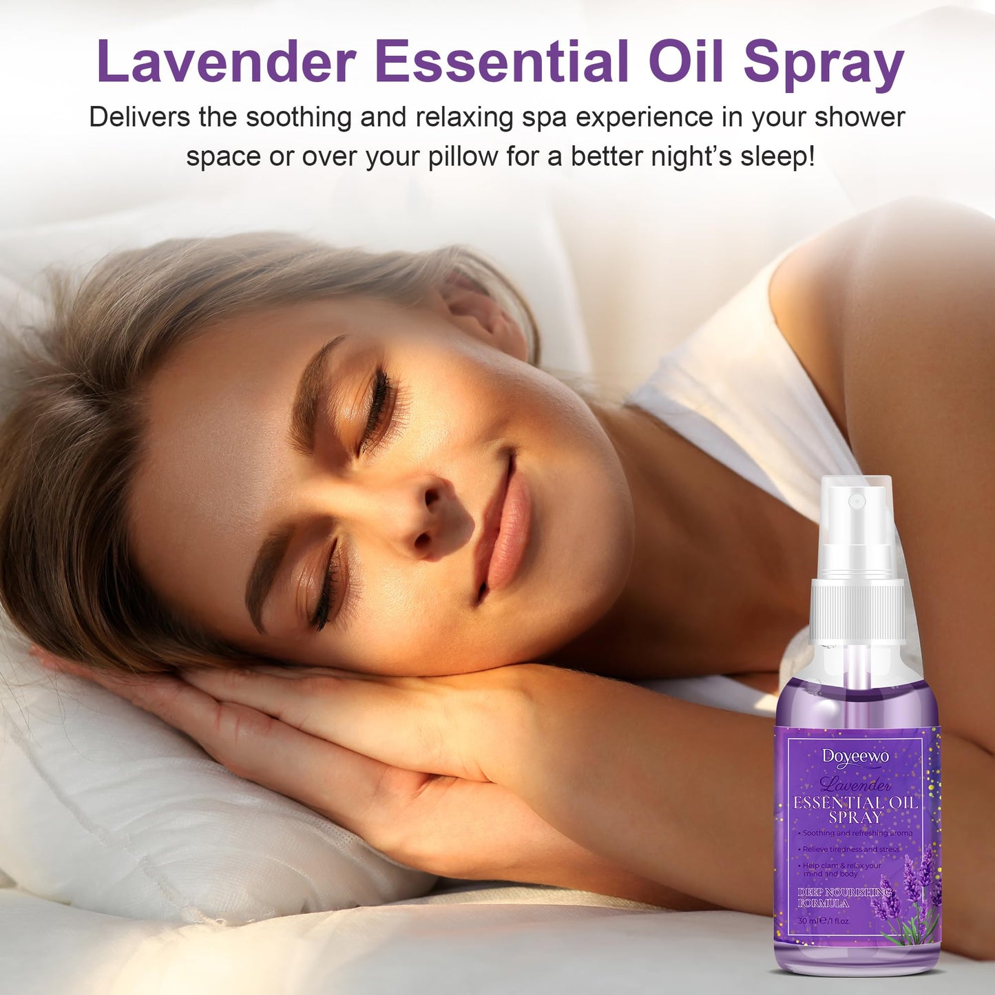 Lavender Bath Spa Gift Set for Relaxation