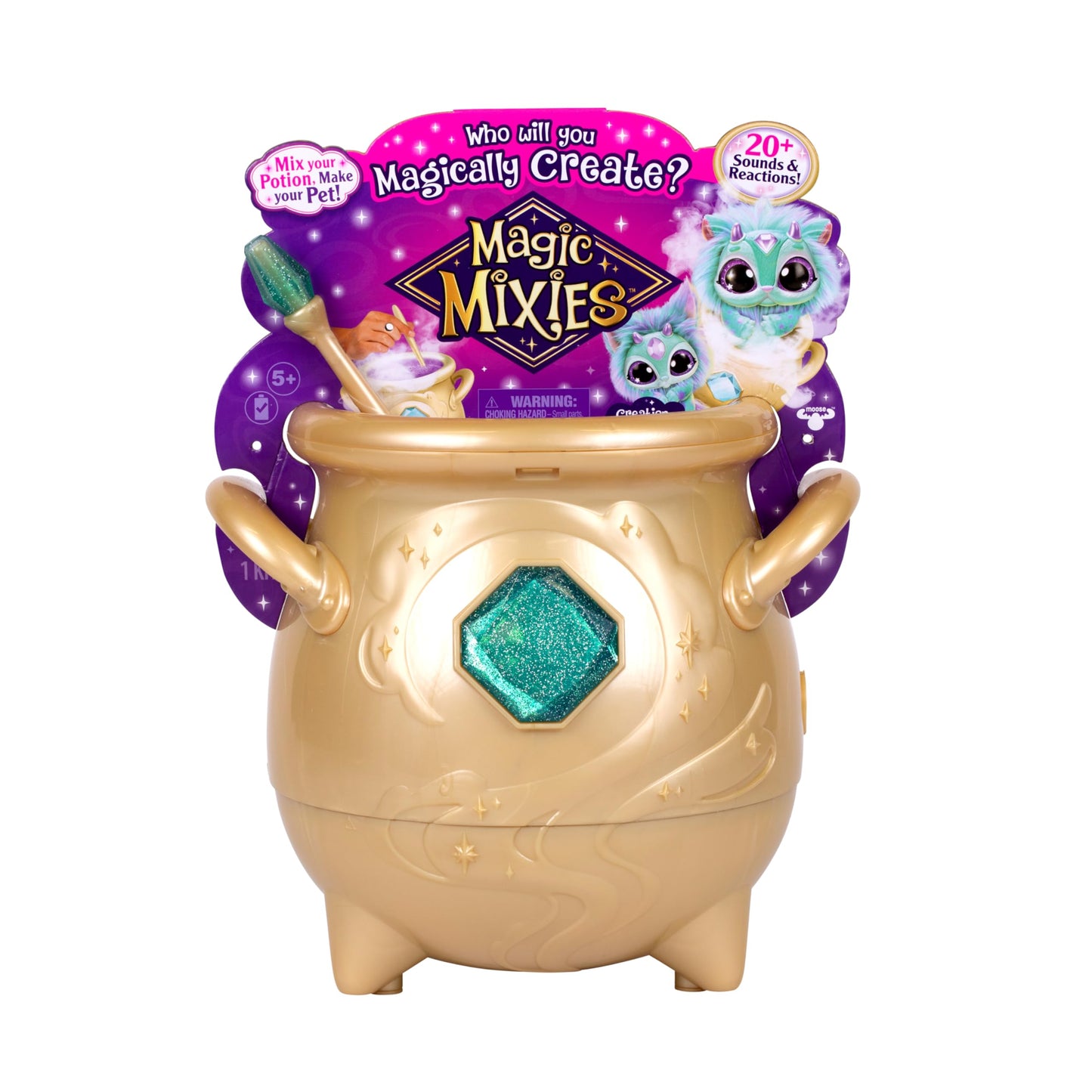 Magic Mixies Misting Cauldron with Plush Toy
