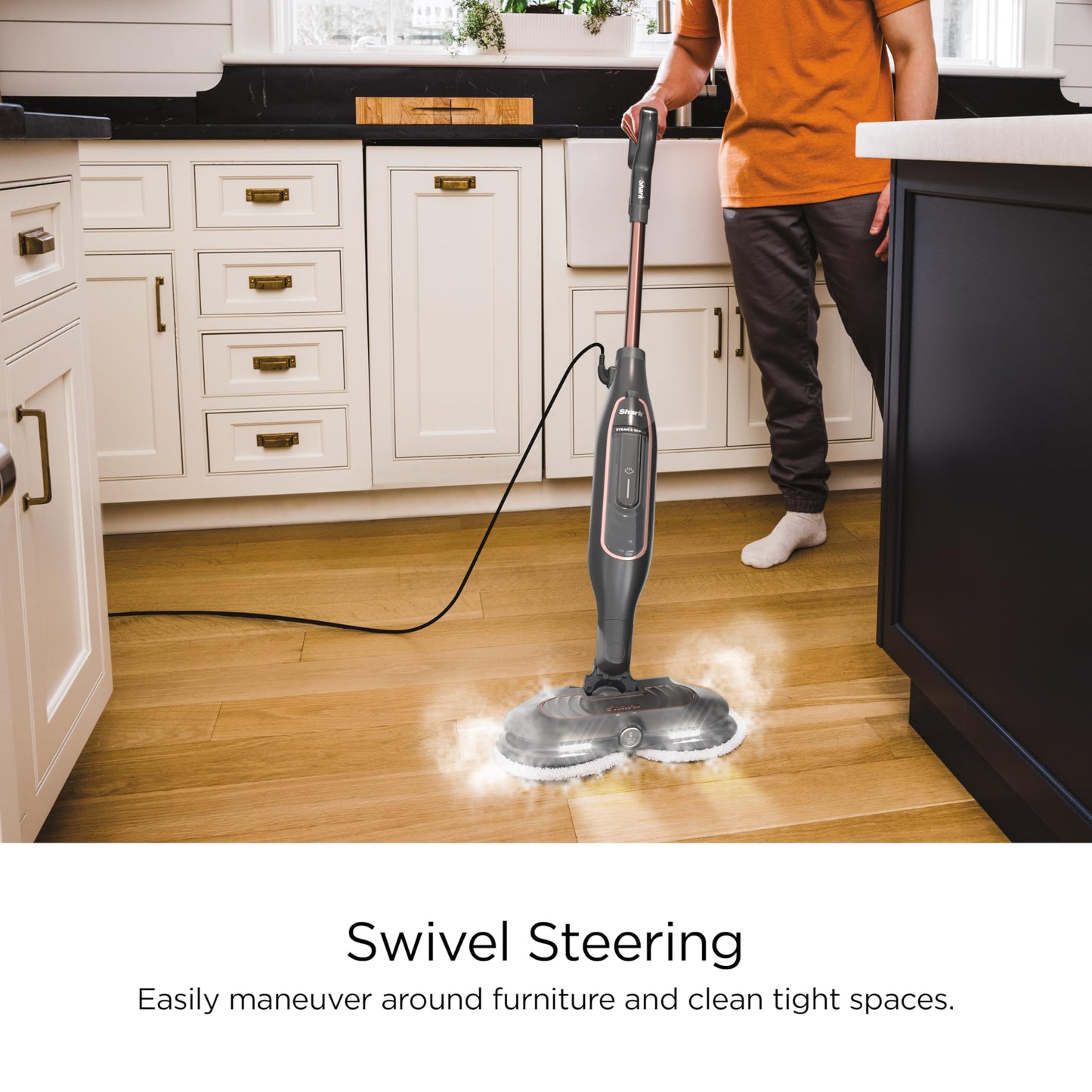 Shark Steam Mop with Scrub Technology & Modes
