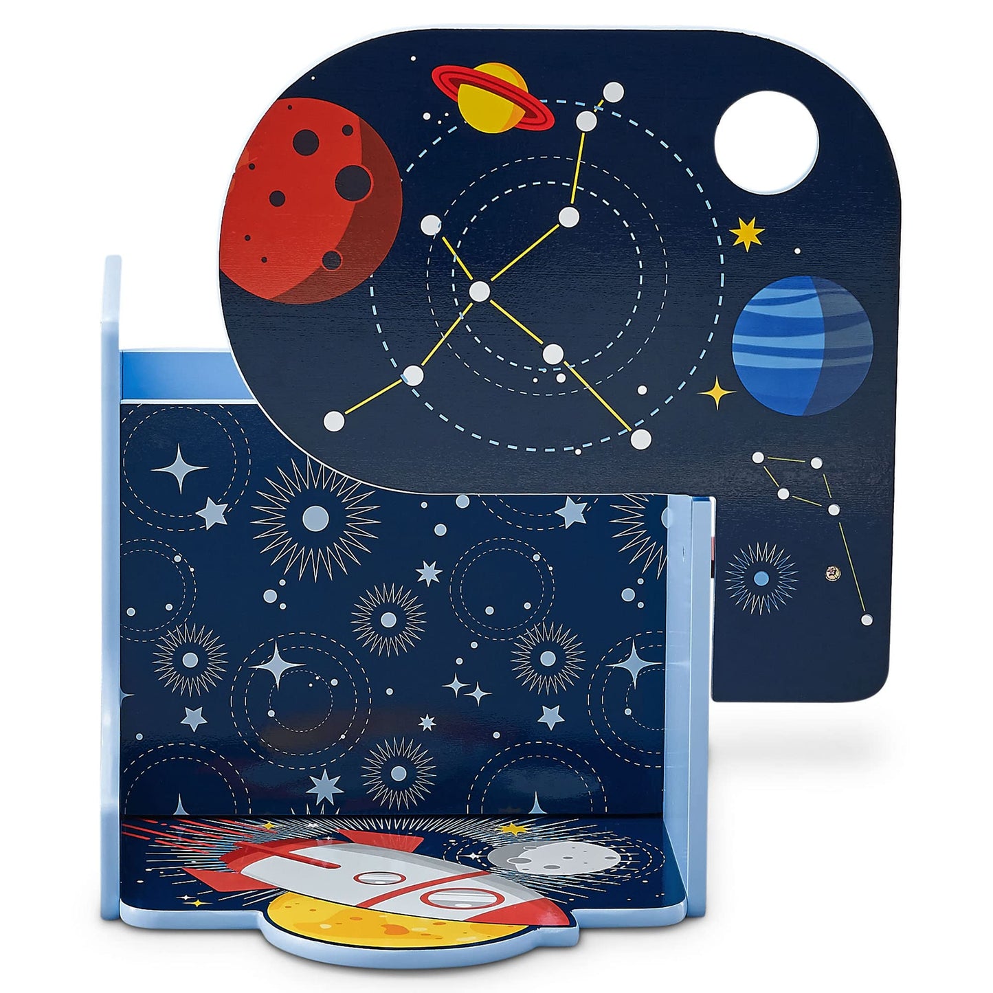Delta Children Space Adventures Chair Desk with Storage