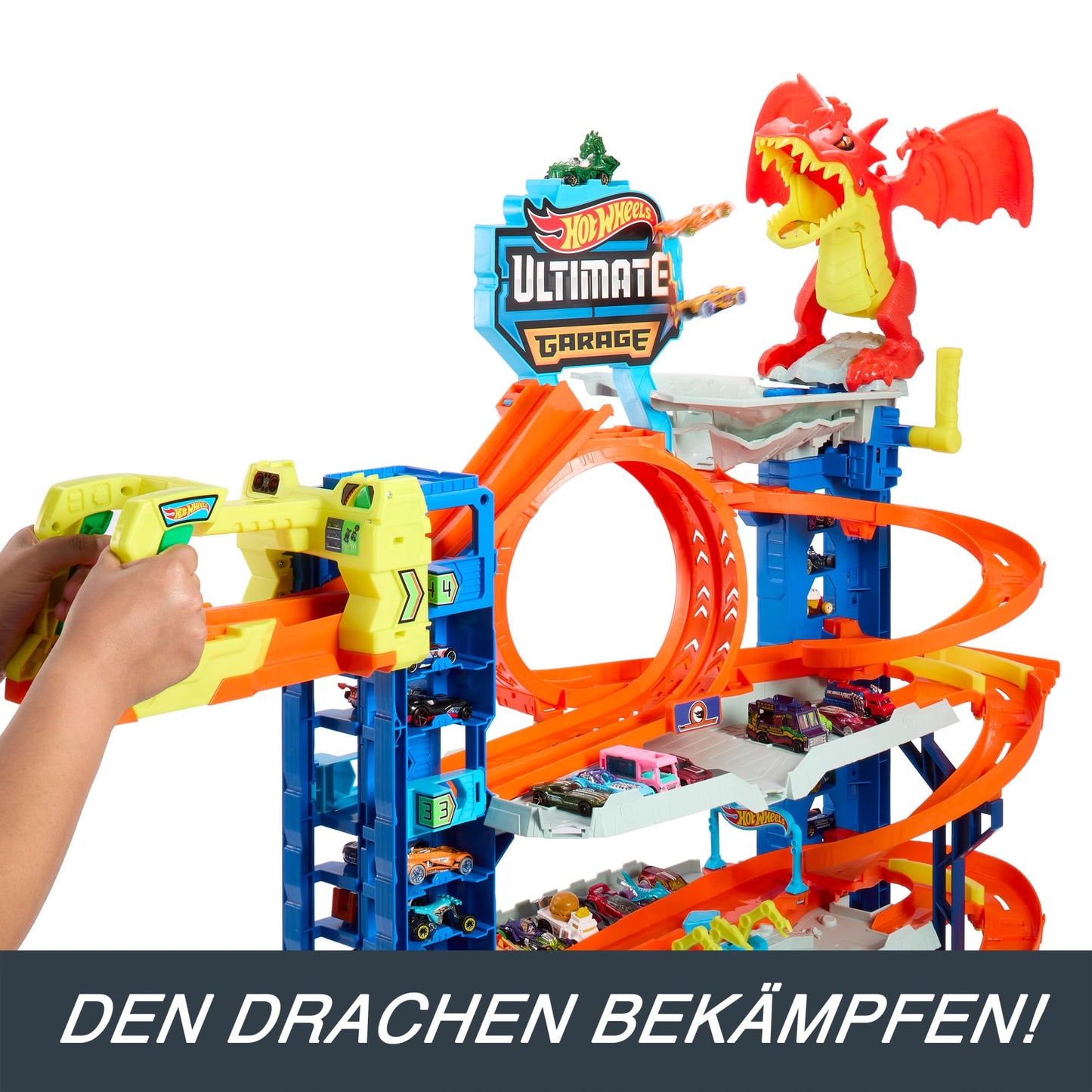 Hot Wheels Ultimate Garage Track Set with Cars