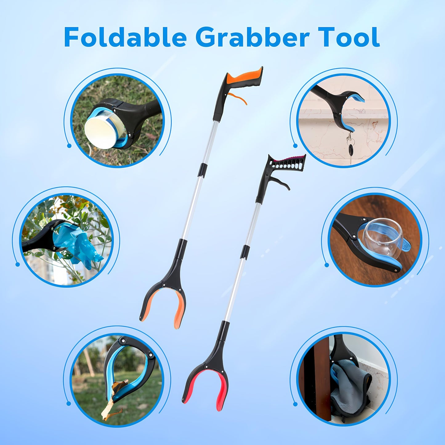 32" Heavy Duty Reacher Tool for Seniors