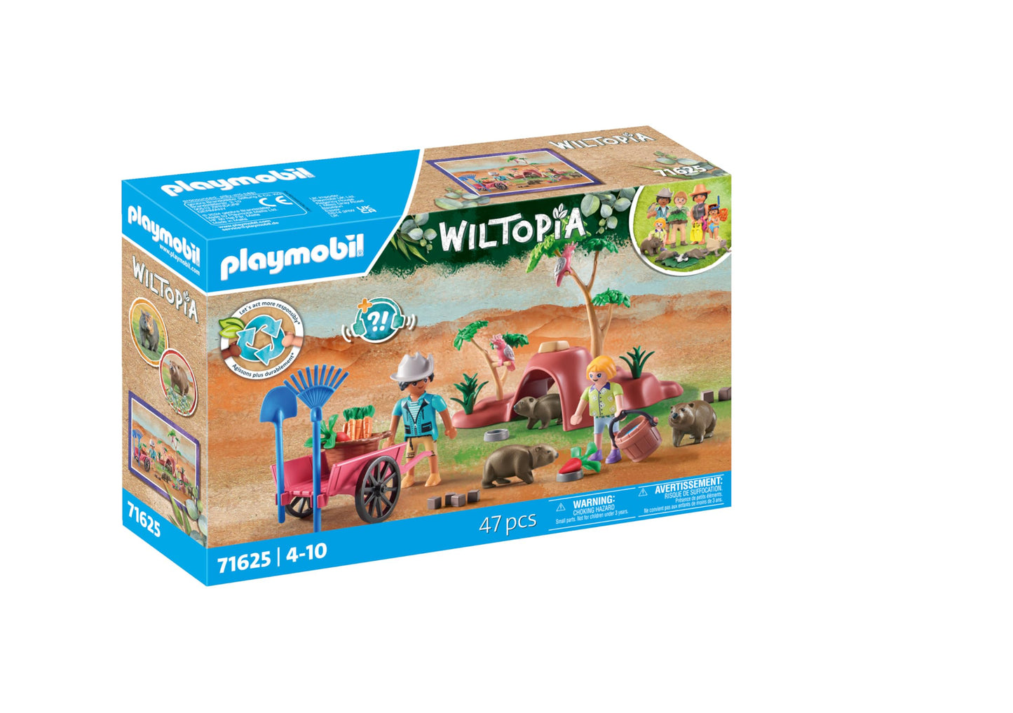 Playmobil Wiltopia Wombat Shelter Playset