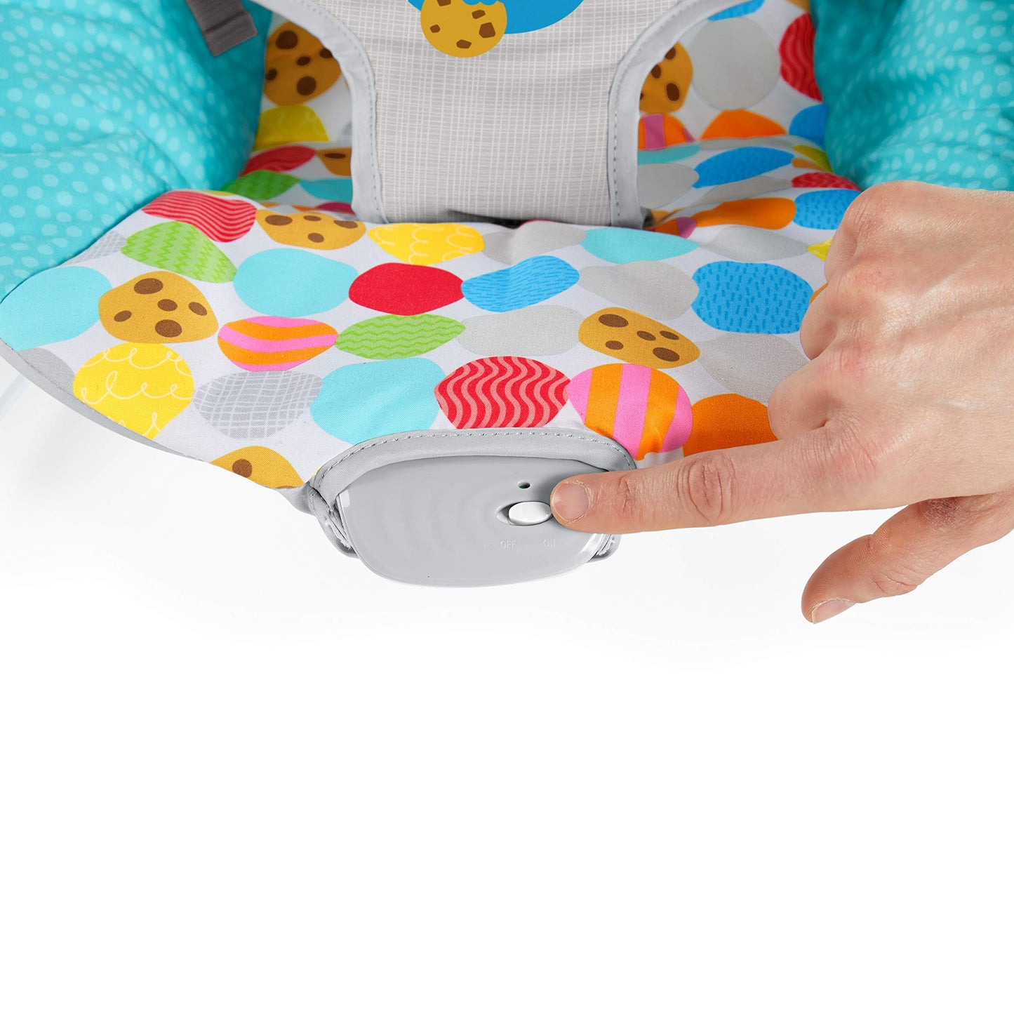 Bright Starts Elmo Baby Bouncer with Vibrations
