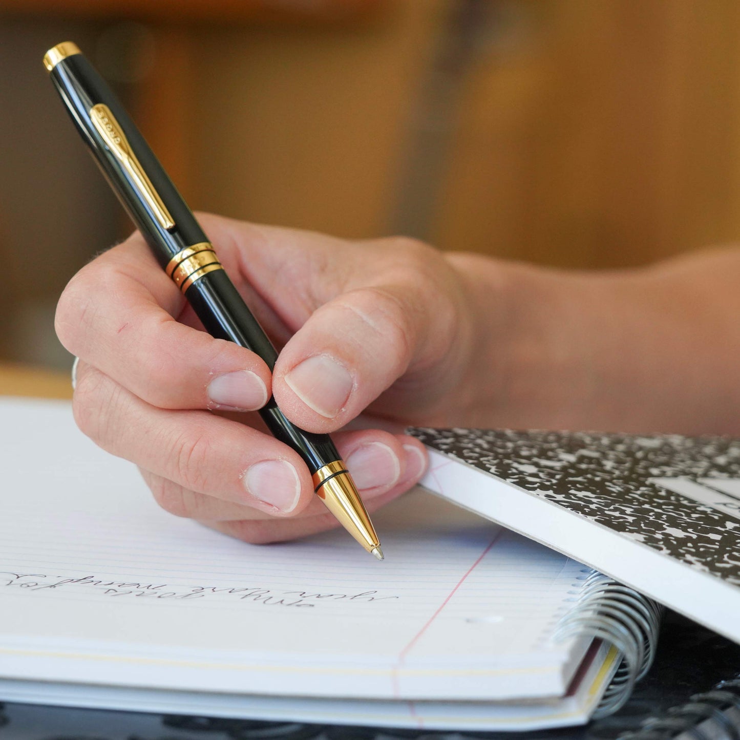 Cross Polished Chrome Ballpoint Pen for Professionals