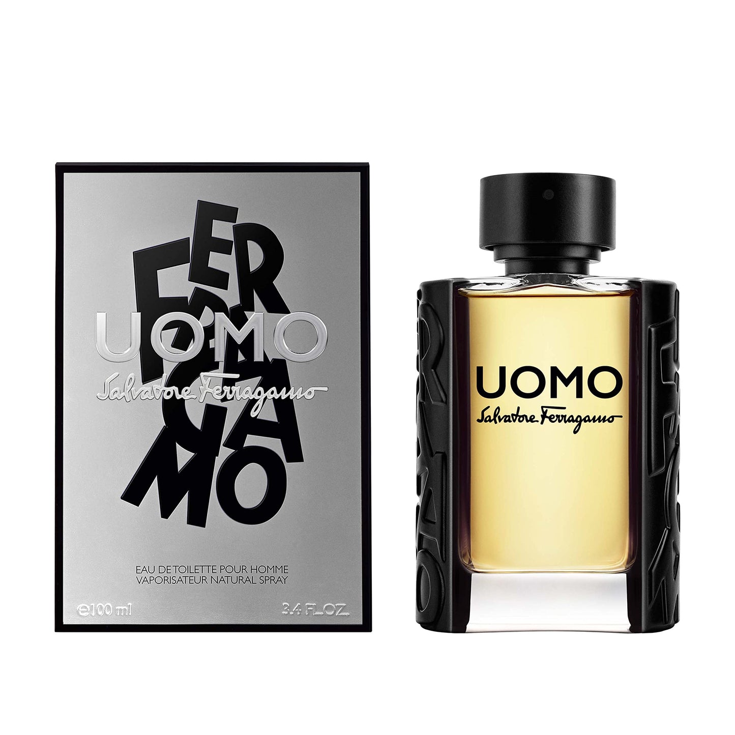 Salvatore Ferragamo Uomo Eau de Toilette 3.4 Oz